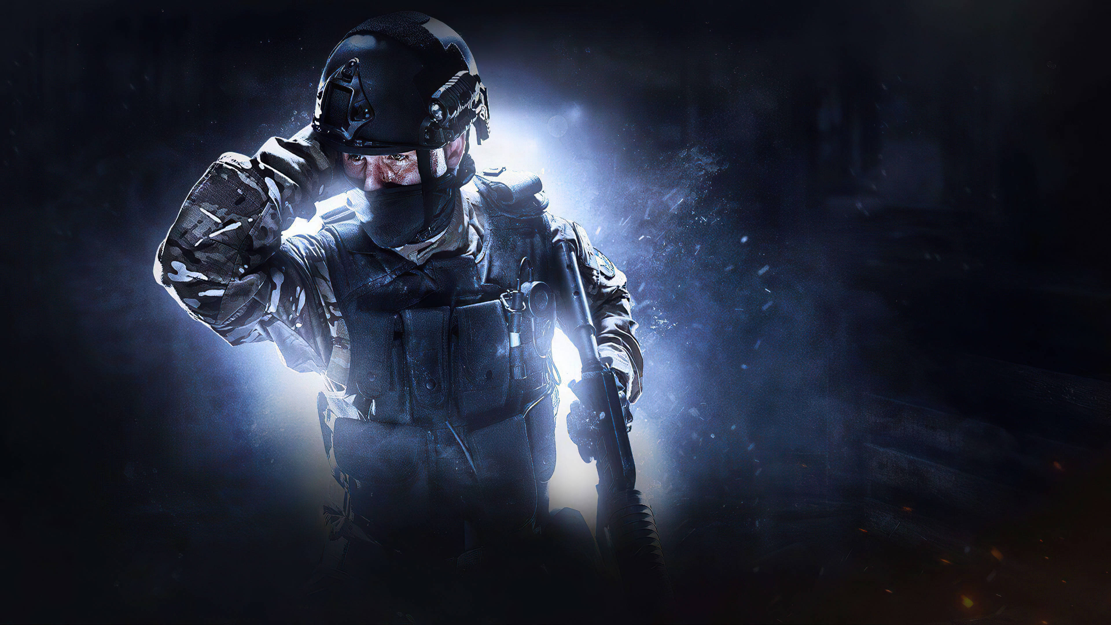 گروه SWAT 4K در CS GO والپیپر