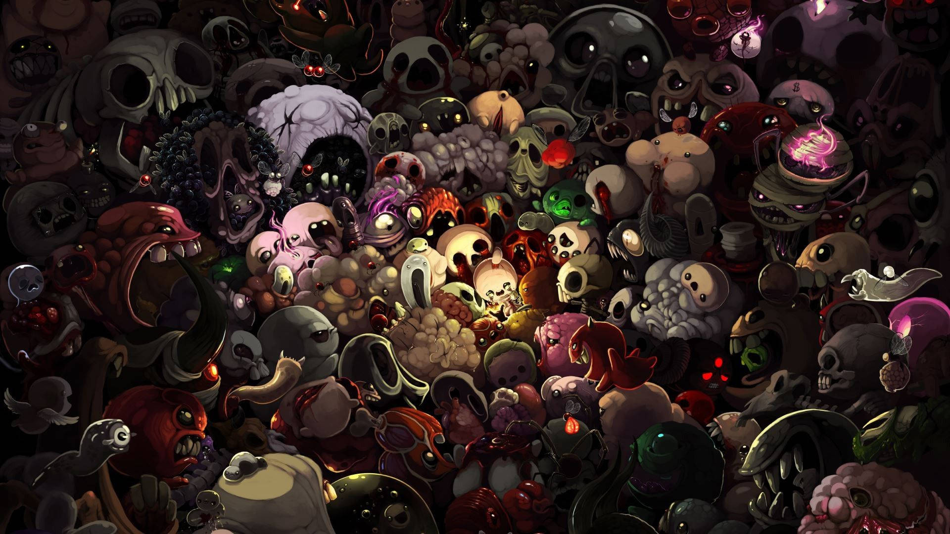 بازی زنده The Binding of Isaac والپیپر