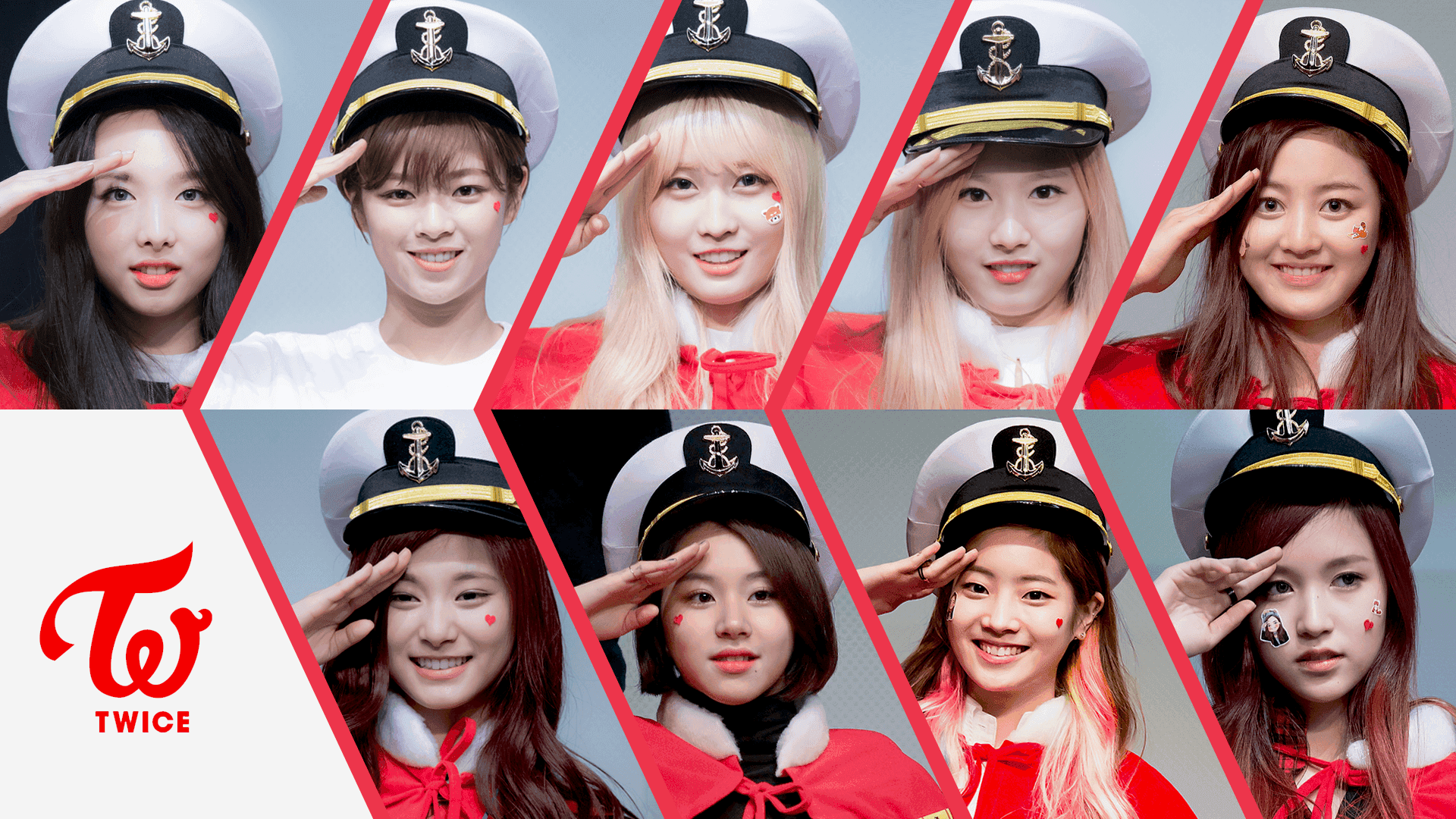 با TWICE از JYP Entertainment احساس خاص بودن کنید والپیپر