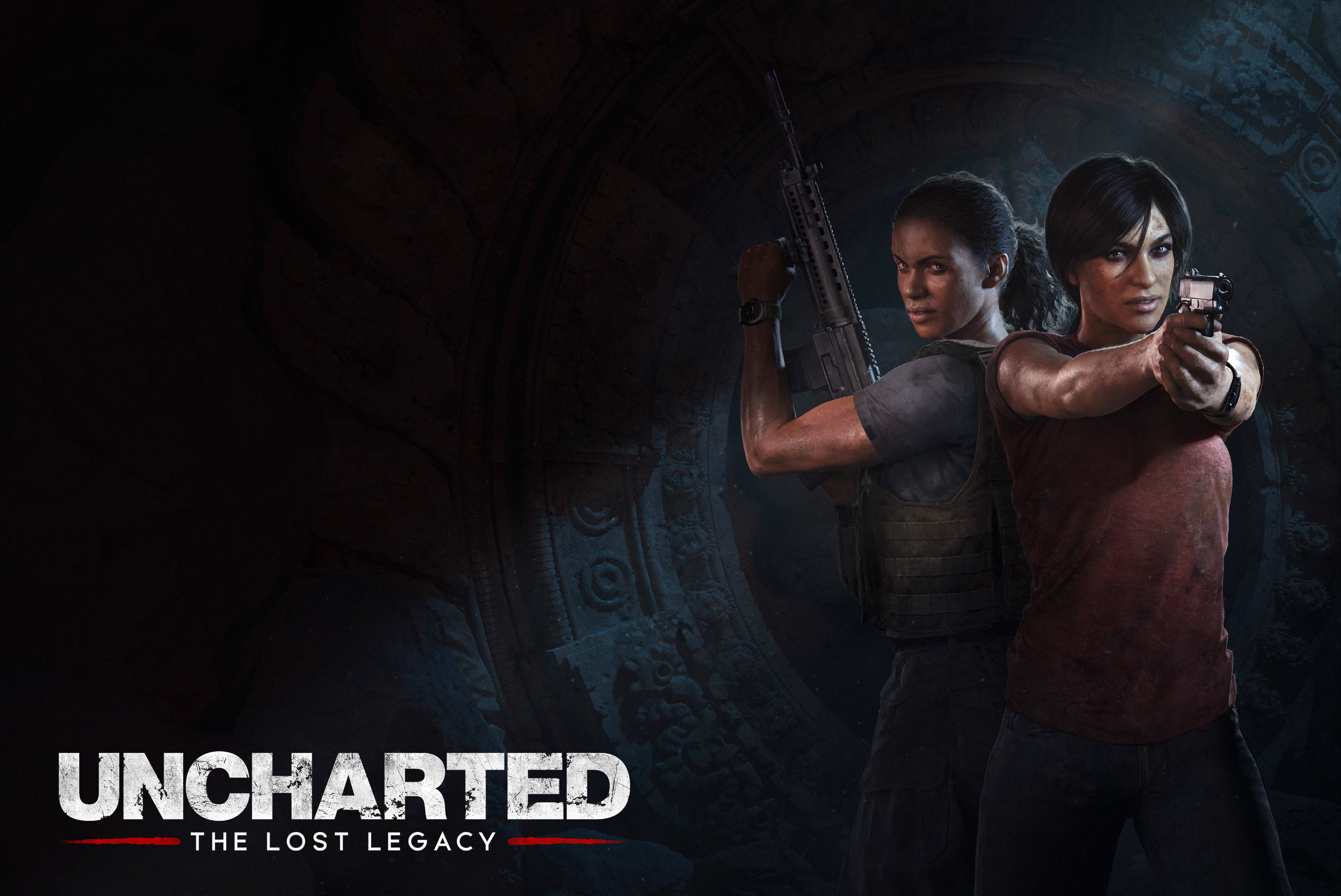 گیم‌پلی هشت‌کی Uncharted Lost Legacy والپیپر
