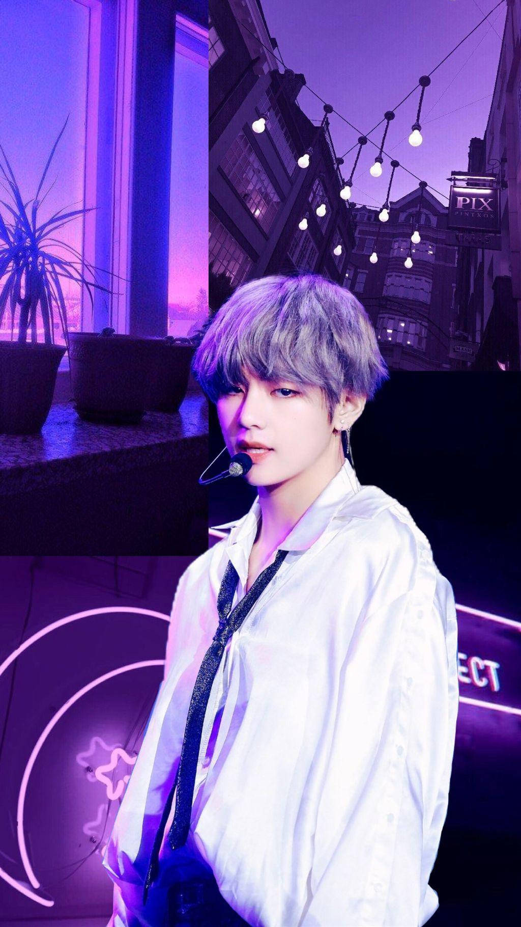 V با تصاویر I Purple You والپیپر