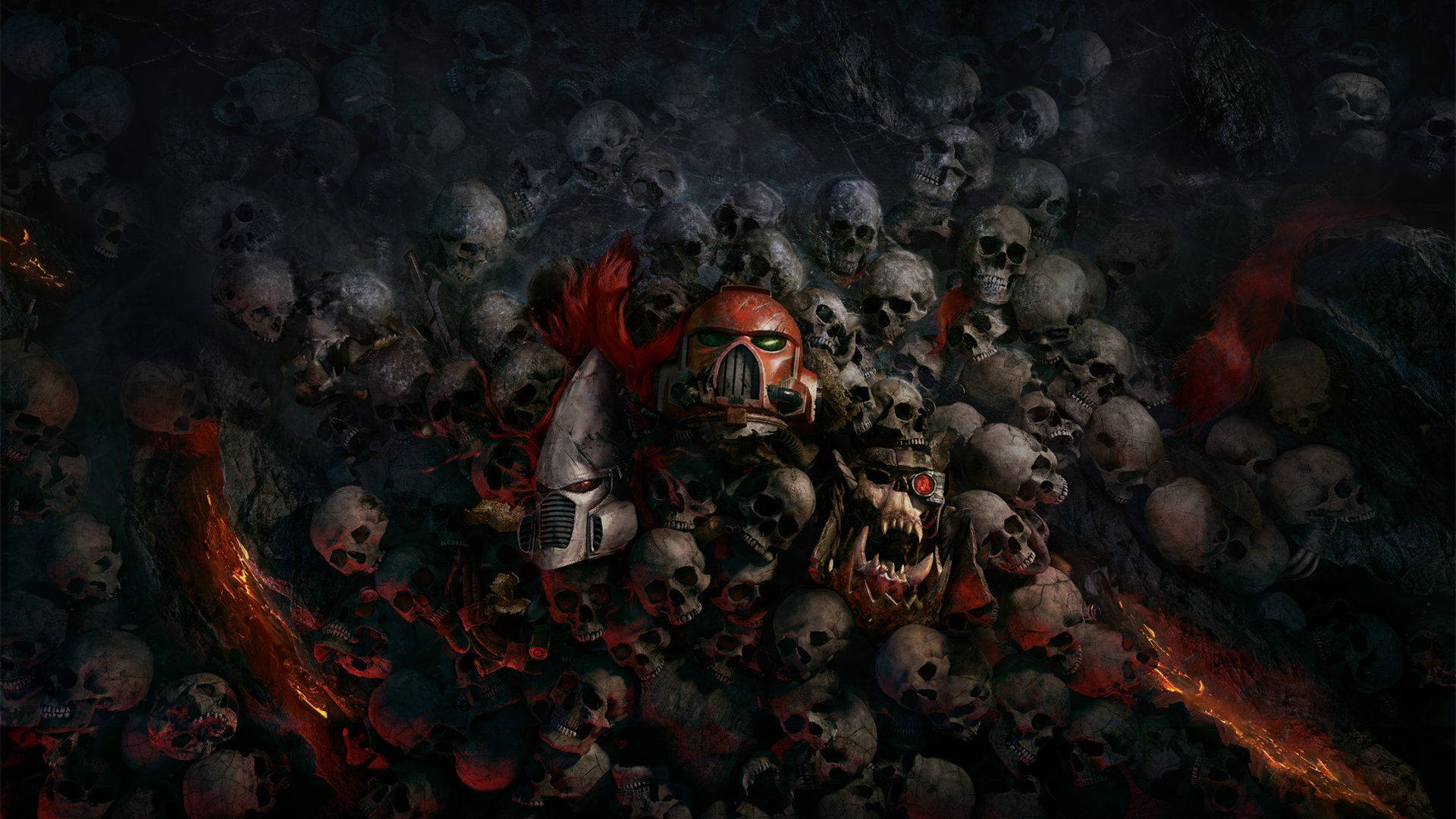 جمجمه‌های Warhammer 40000 Dawn Of War والپیپر