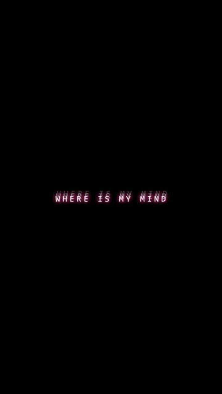 گرافیک گلیچ‌شده Where Is My Mind والپیپر