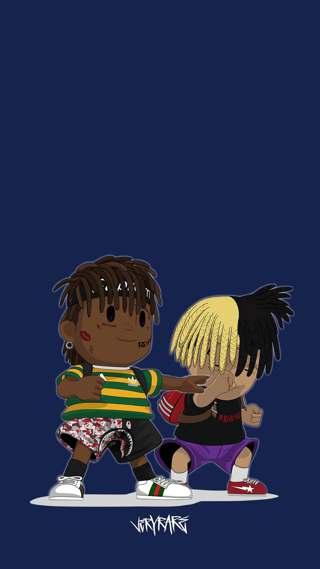 XXXTentacion و Juice Wrld انیمه والپیپر
