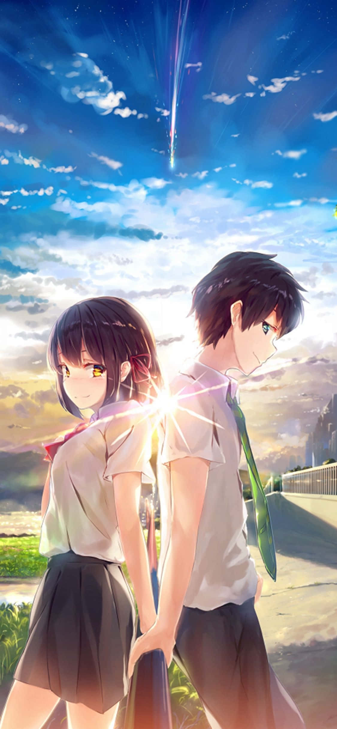 انیمه شیرین فیلم Your Name.2016 والپیپر