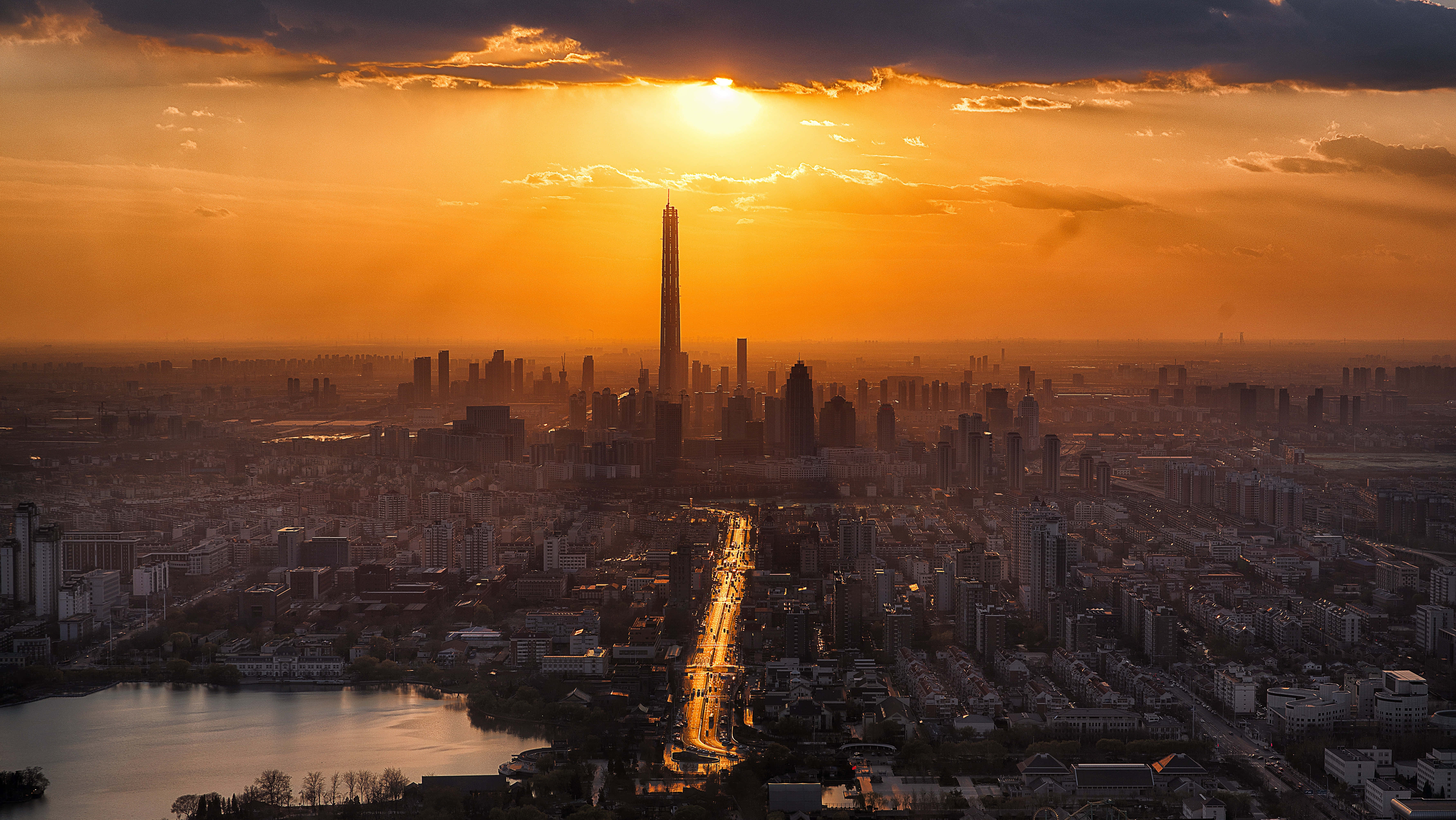 آرامش را در زیبایی غروب‌ها بیابید. والپیپر