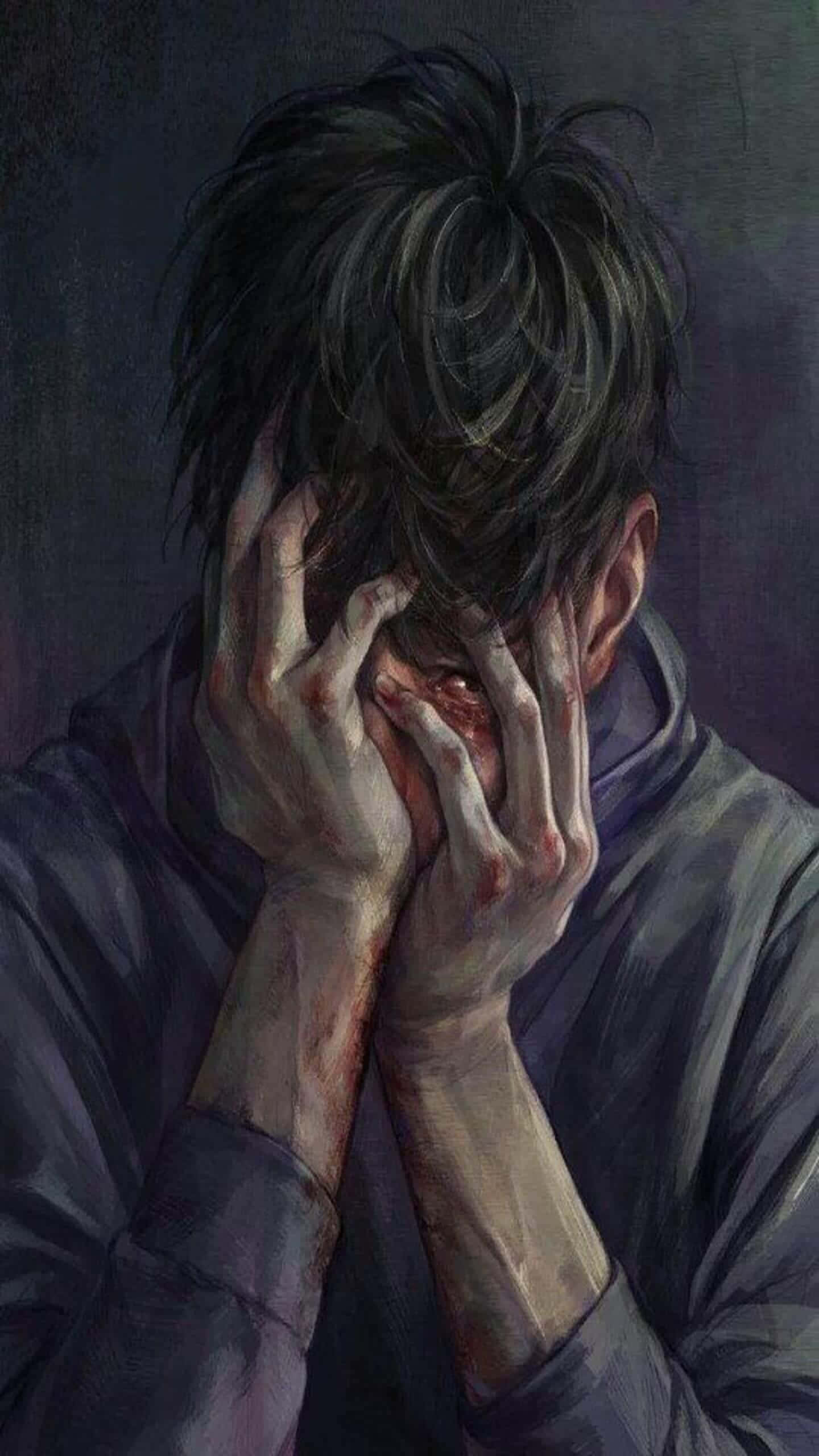 آرامش را در لحظات غم بیاب والپیپر