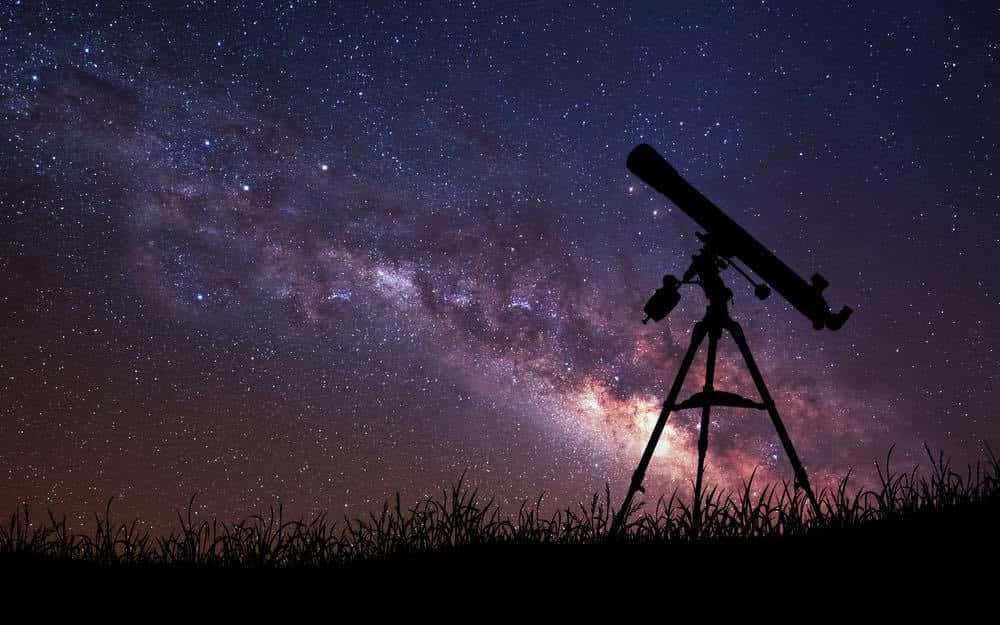 آسمان شب پر از ستاره والپیپر