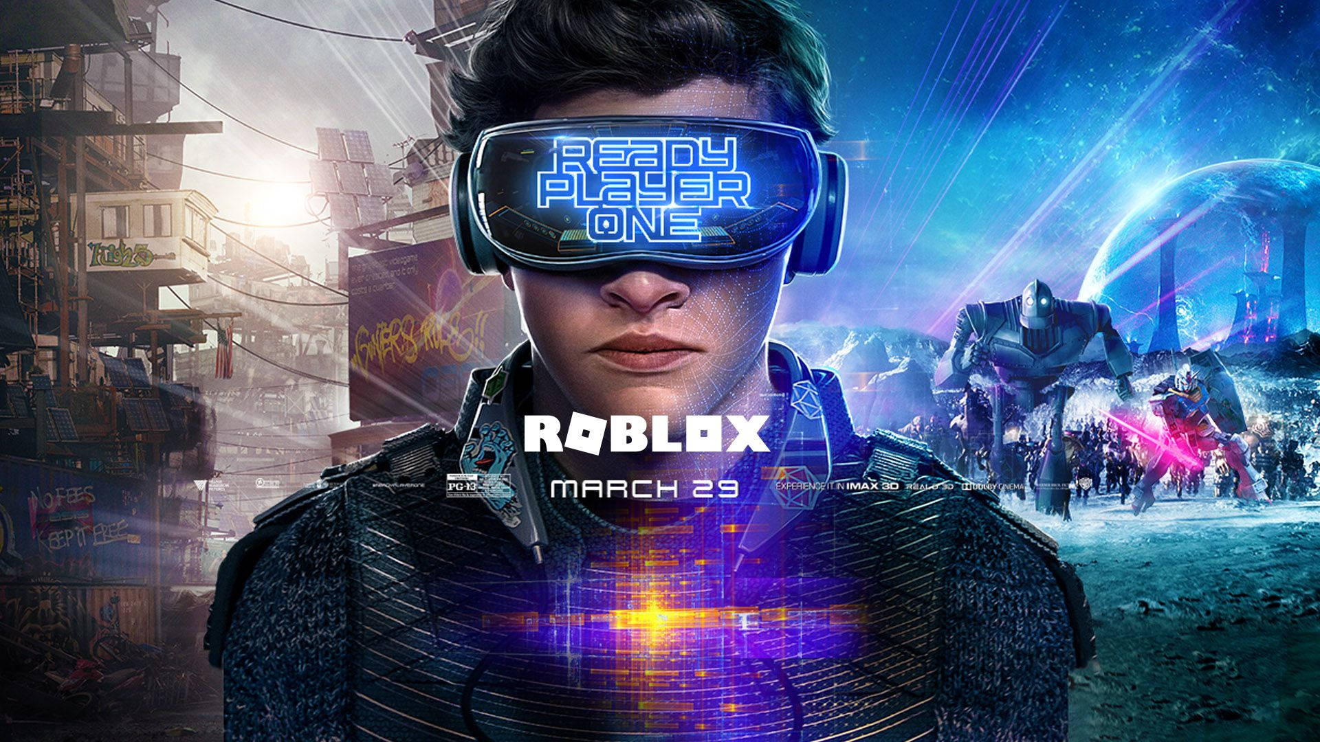 والپیپر با کیفیت جذاب و HD از آواتار Roblox در Ready Player One — رابلکس والپیپر