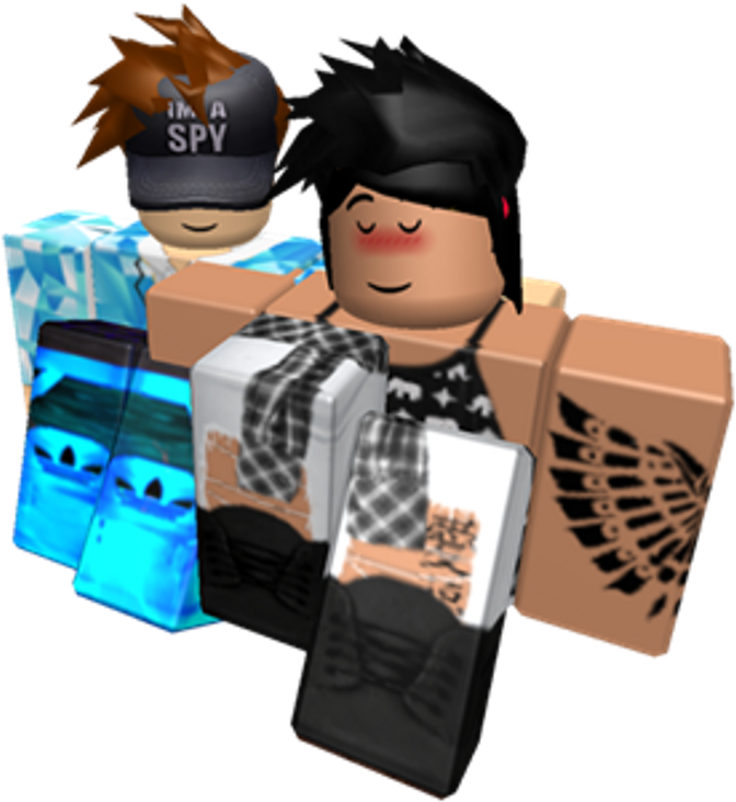 آواتارهای روبلاکس در حال ژست گرفتن والپیپر