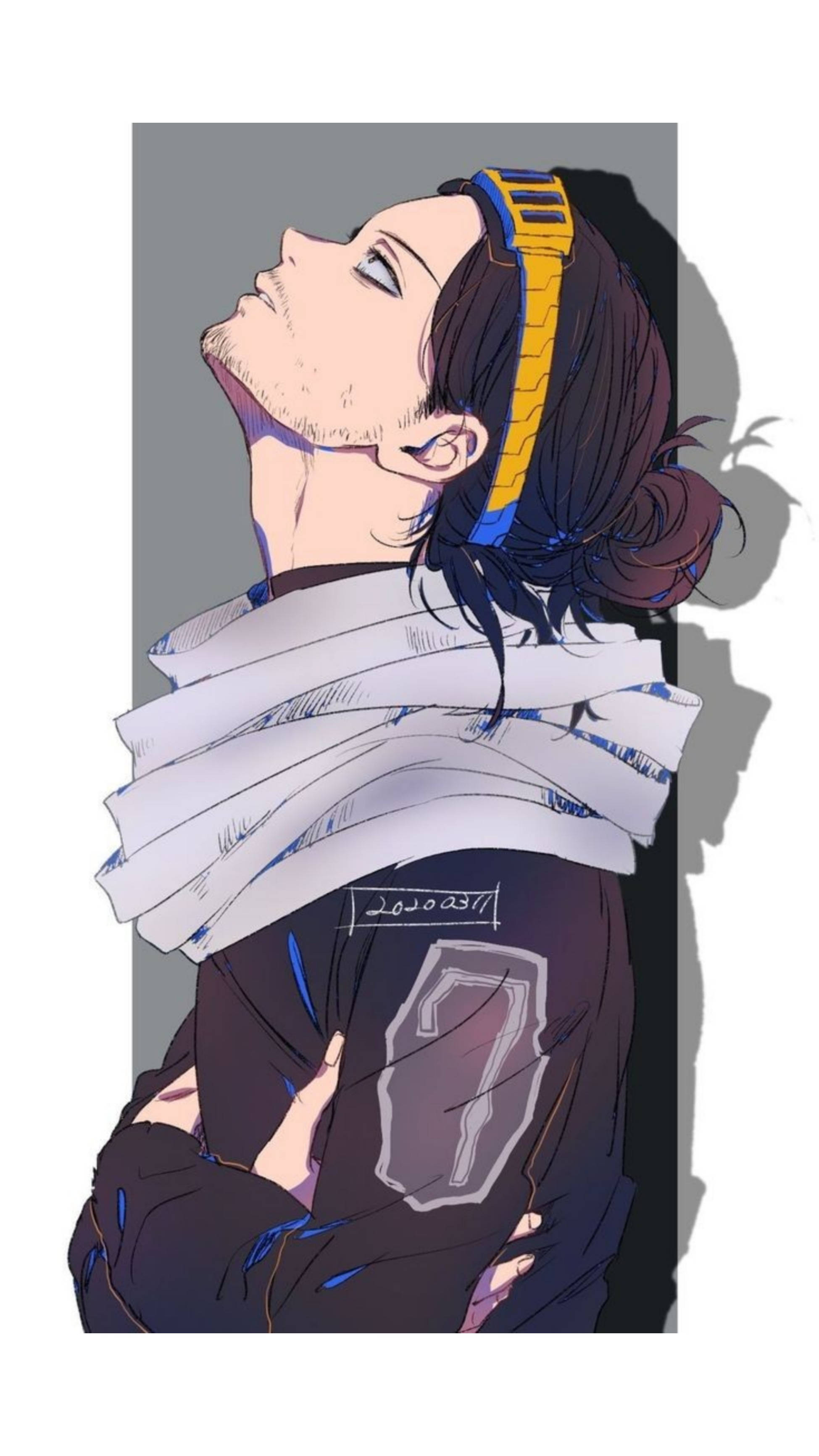 آیفون Eraser Head My Hero Academia والپیپر