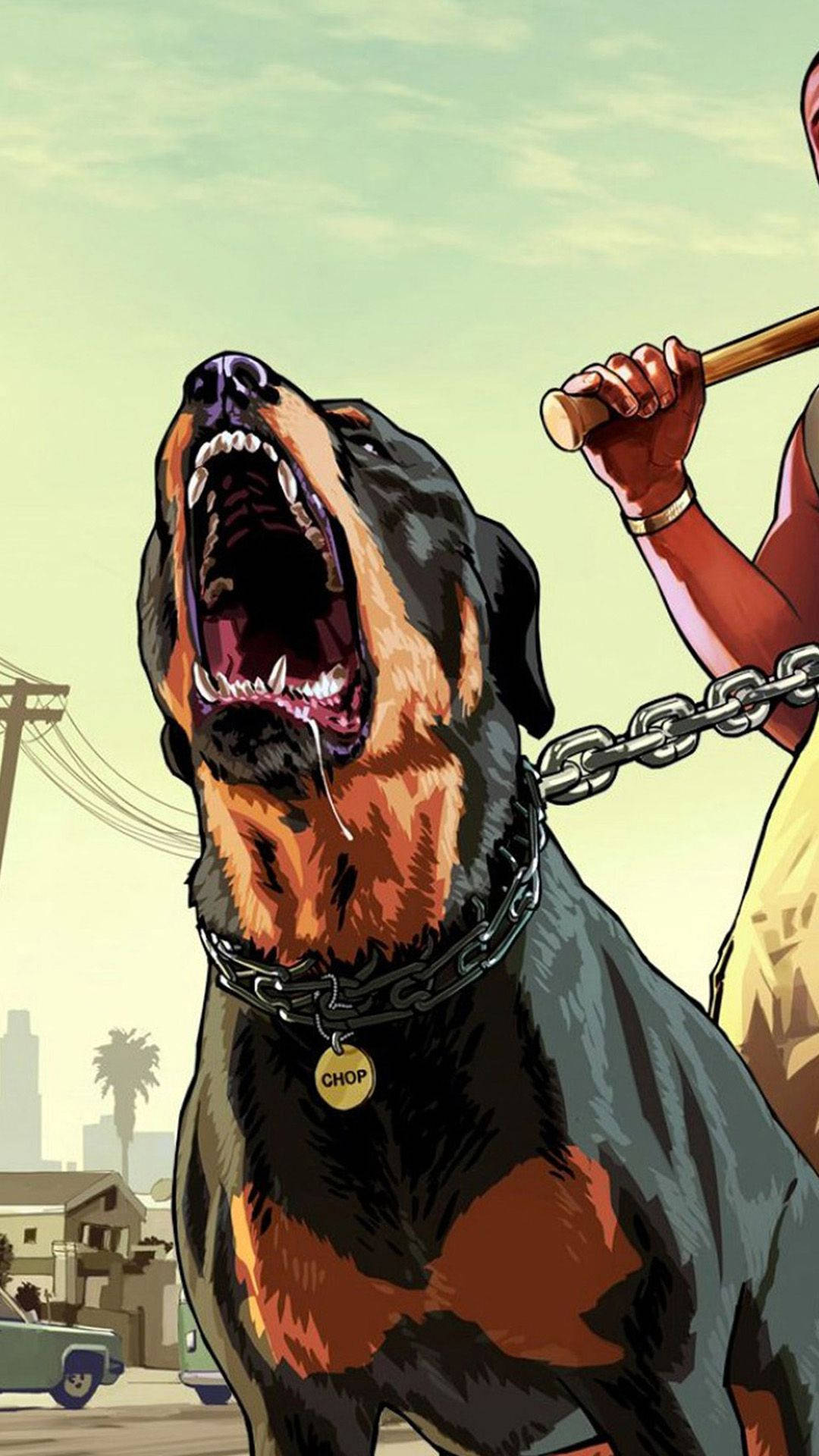 آیفون GTA Chop والپیپر