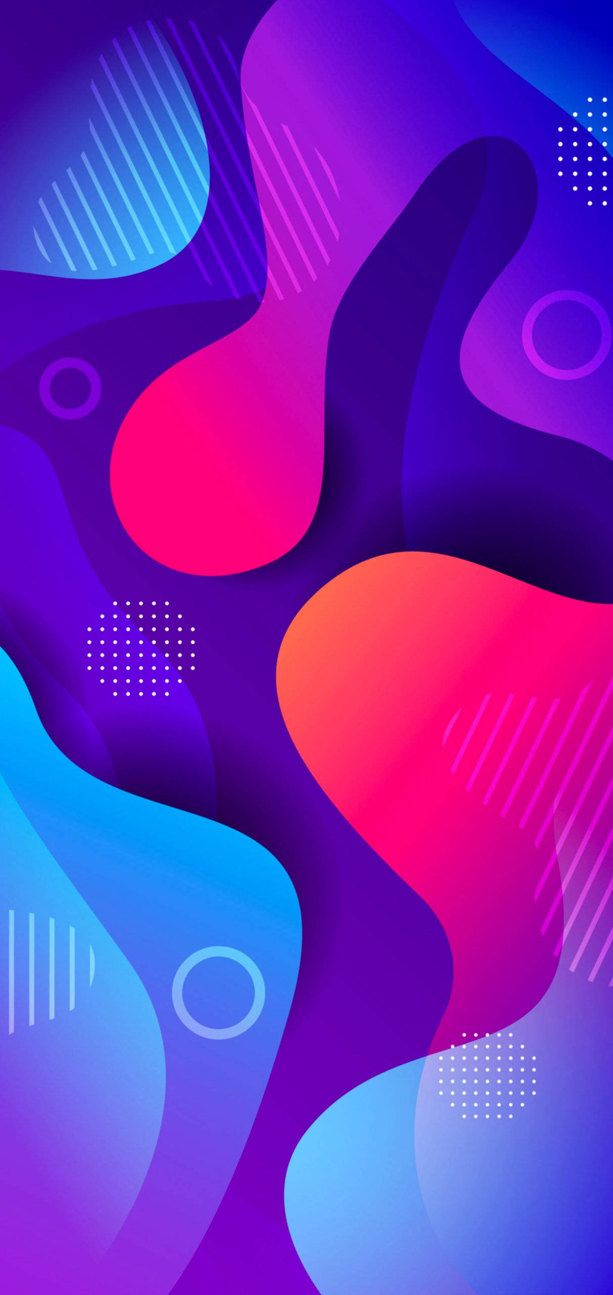 آیفون HD انتزاعی تازه والپیپر