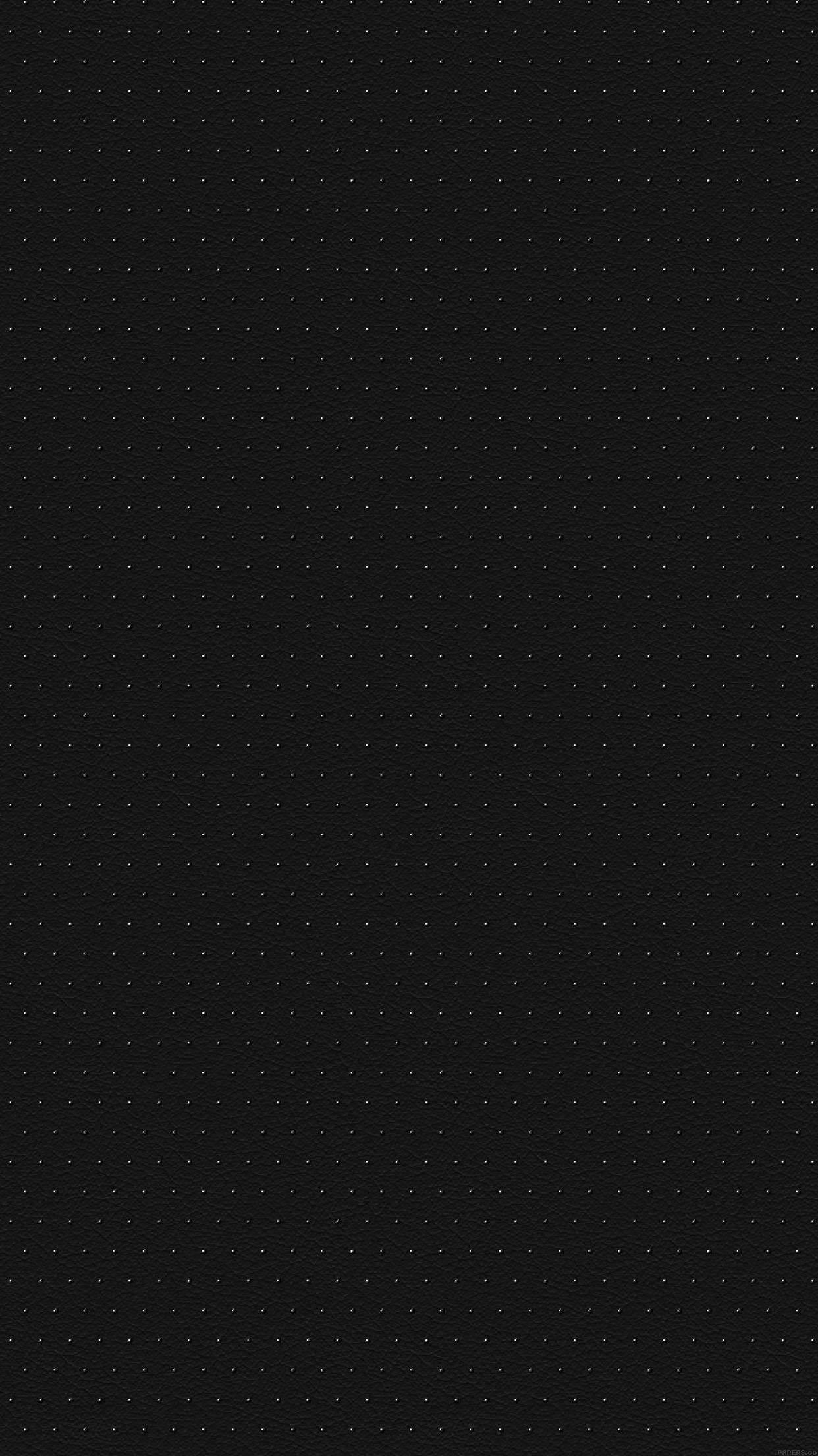 آیفون مشکی با نقطه‌های پراکنده والپیپر