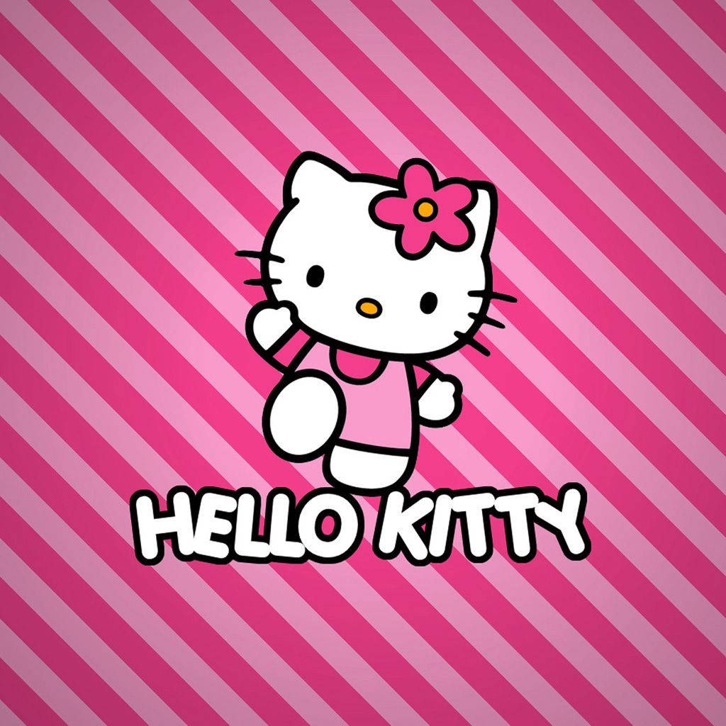 آیپاد بامزه — Hello kitty گیف والپیپر