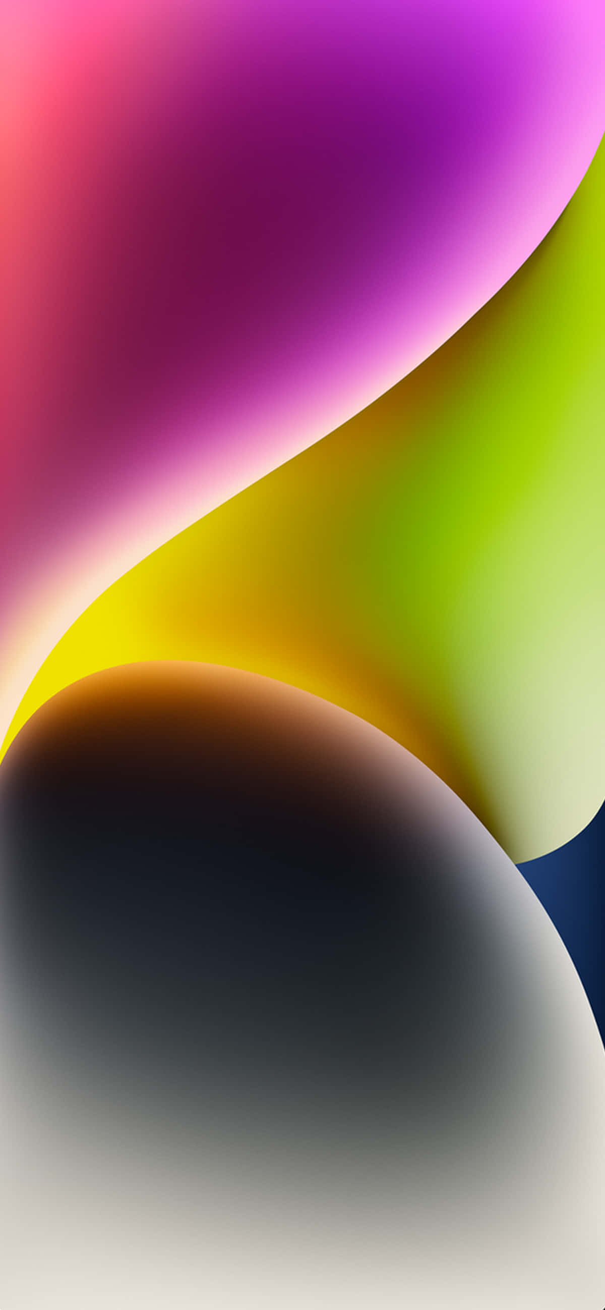 اشکال انتزاعی برای پس‌زمینه آیفون ۱۴ والپیپر