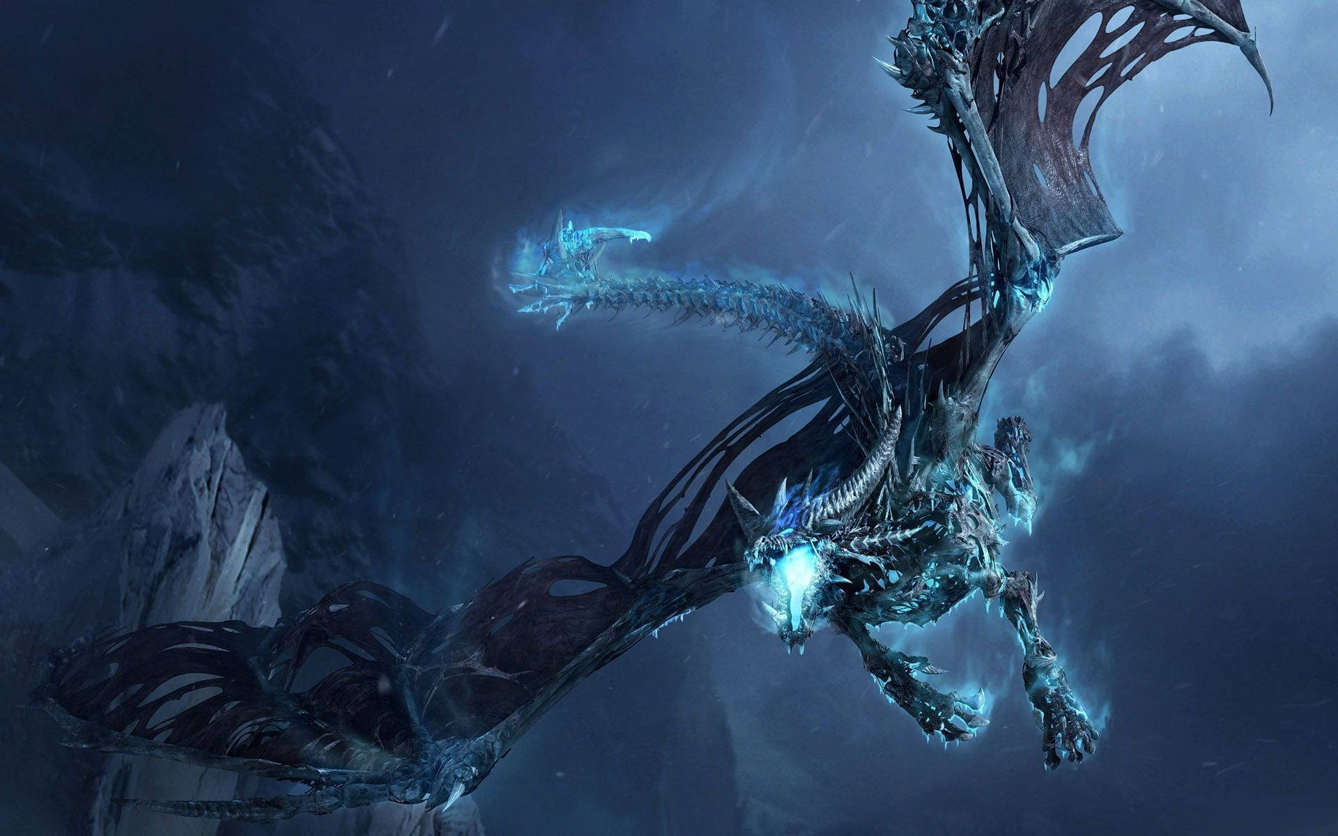 اژدهای آبی باحال دنیای وارکرفت والپیپر