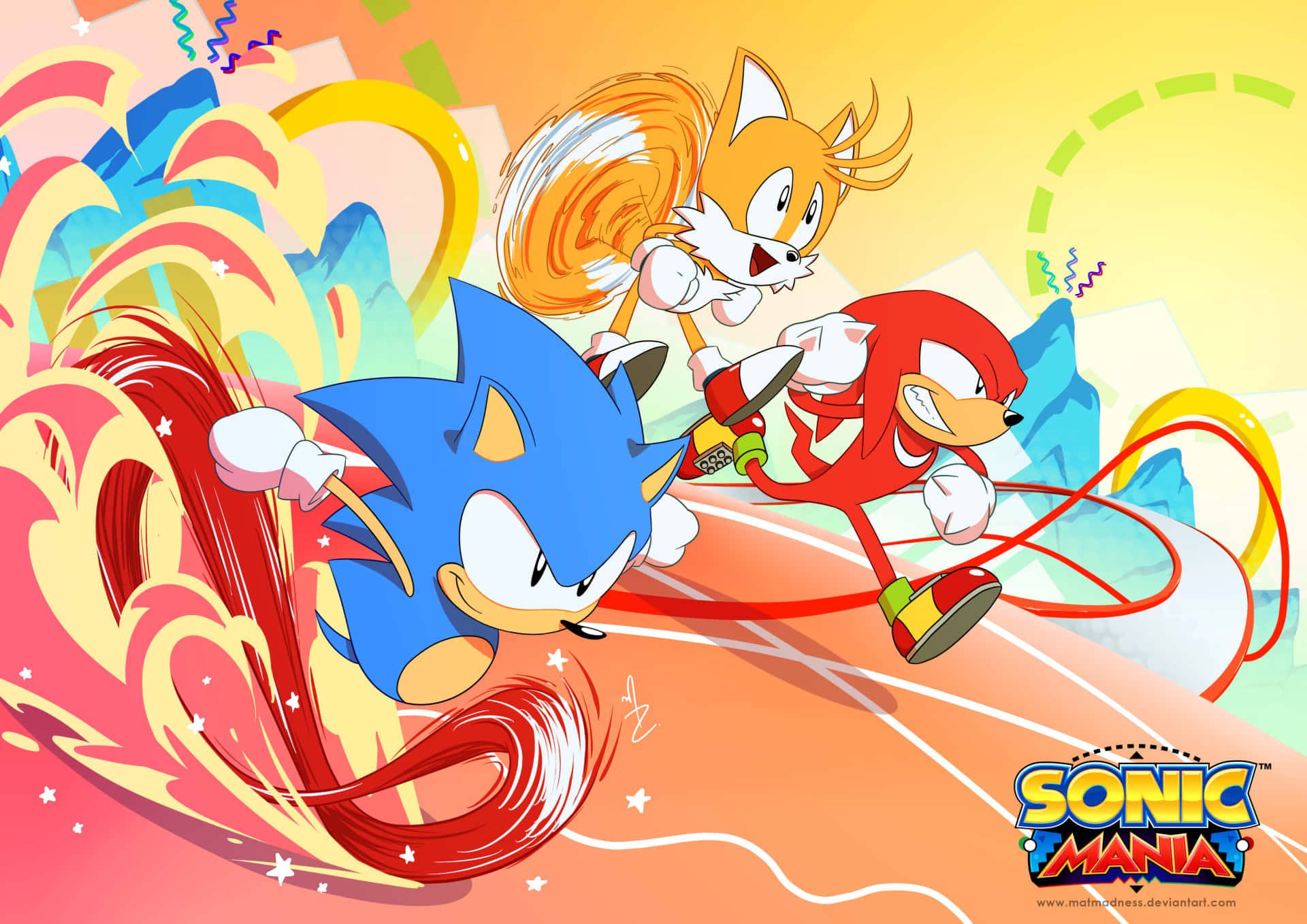 sonic mania — سونیک والپیپر