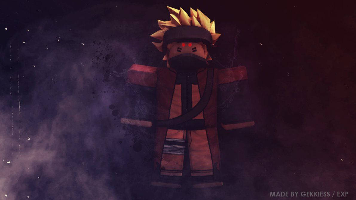 والپیپر شگفت‌انگیز از آواتار Naruto در بازی Roblox — رابلکس والپیپر