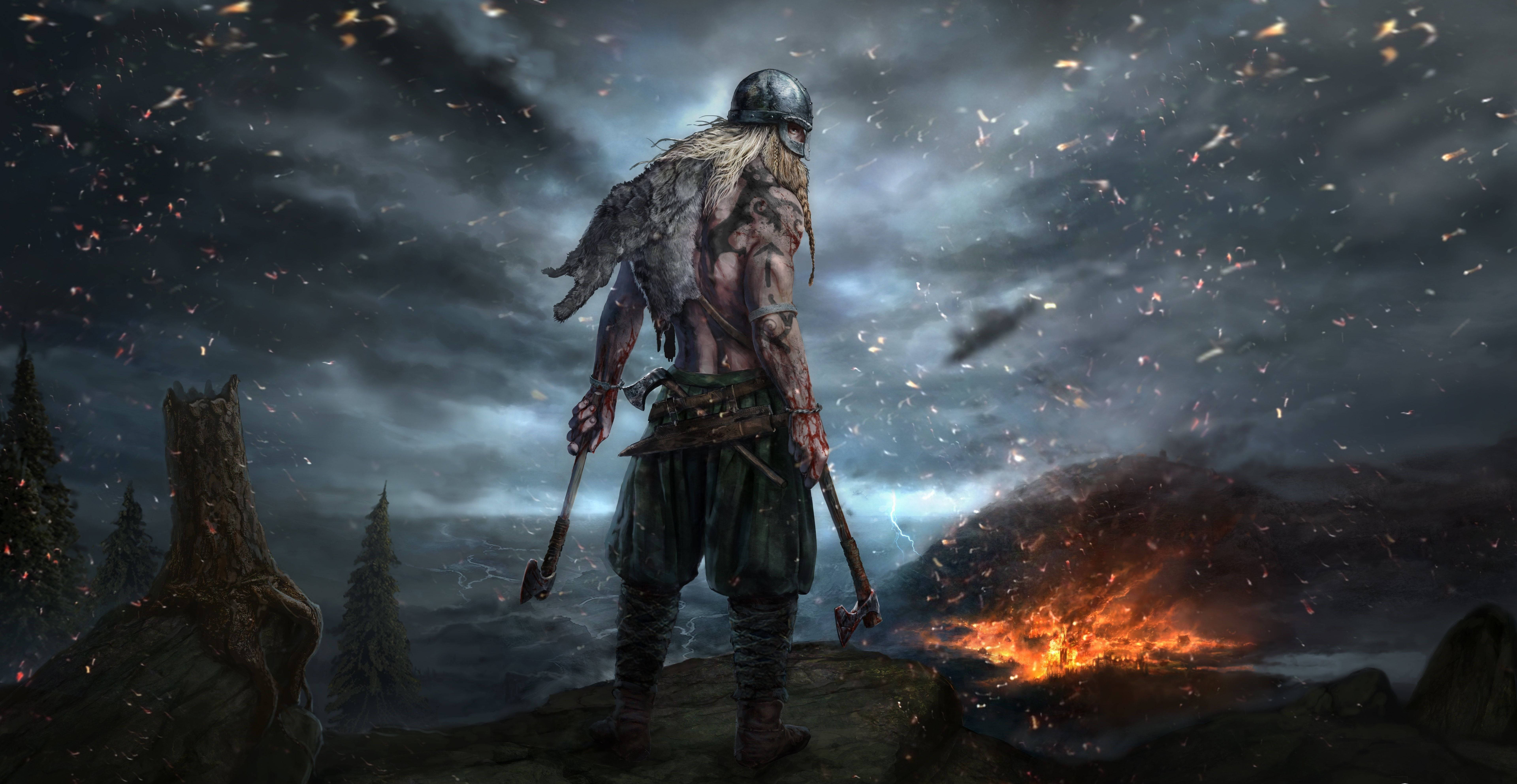 بازی Assassin’s Creed: Valhalla 8K والپیپر