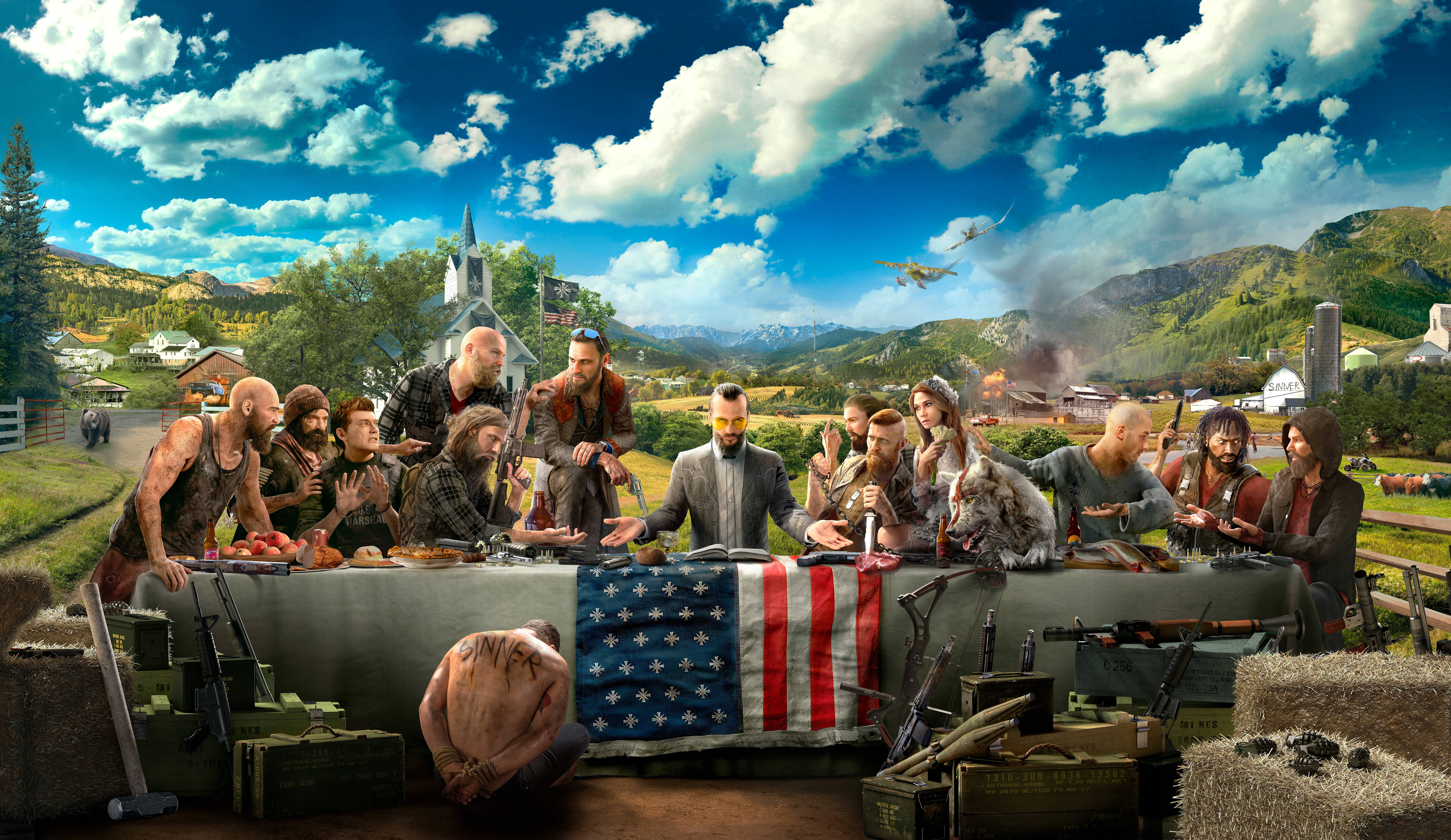 بازی Far Cry 5 با کیفیت 4K والپیپر
