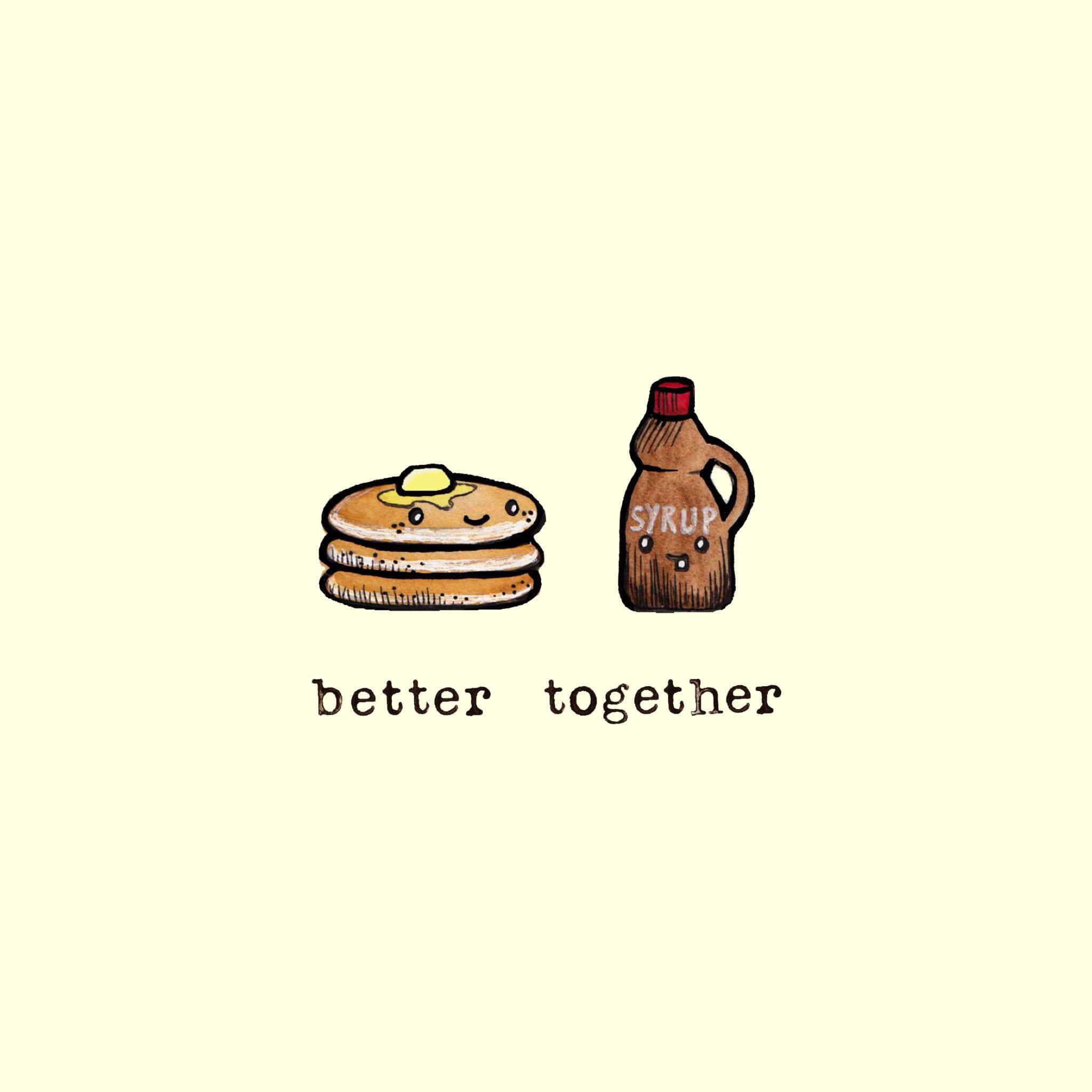 به این کارتون شاد و بامزه نگاه کنید! والپیپر