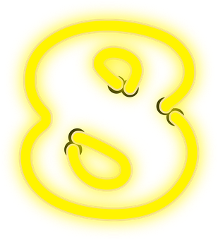 تابلوی نئون زرد اردک والپیپر