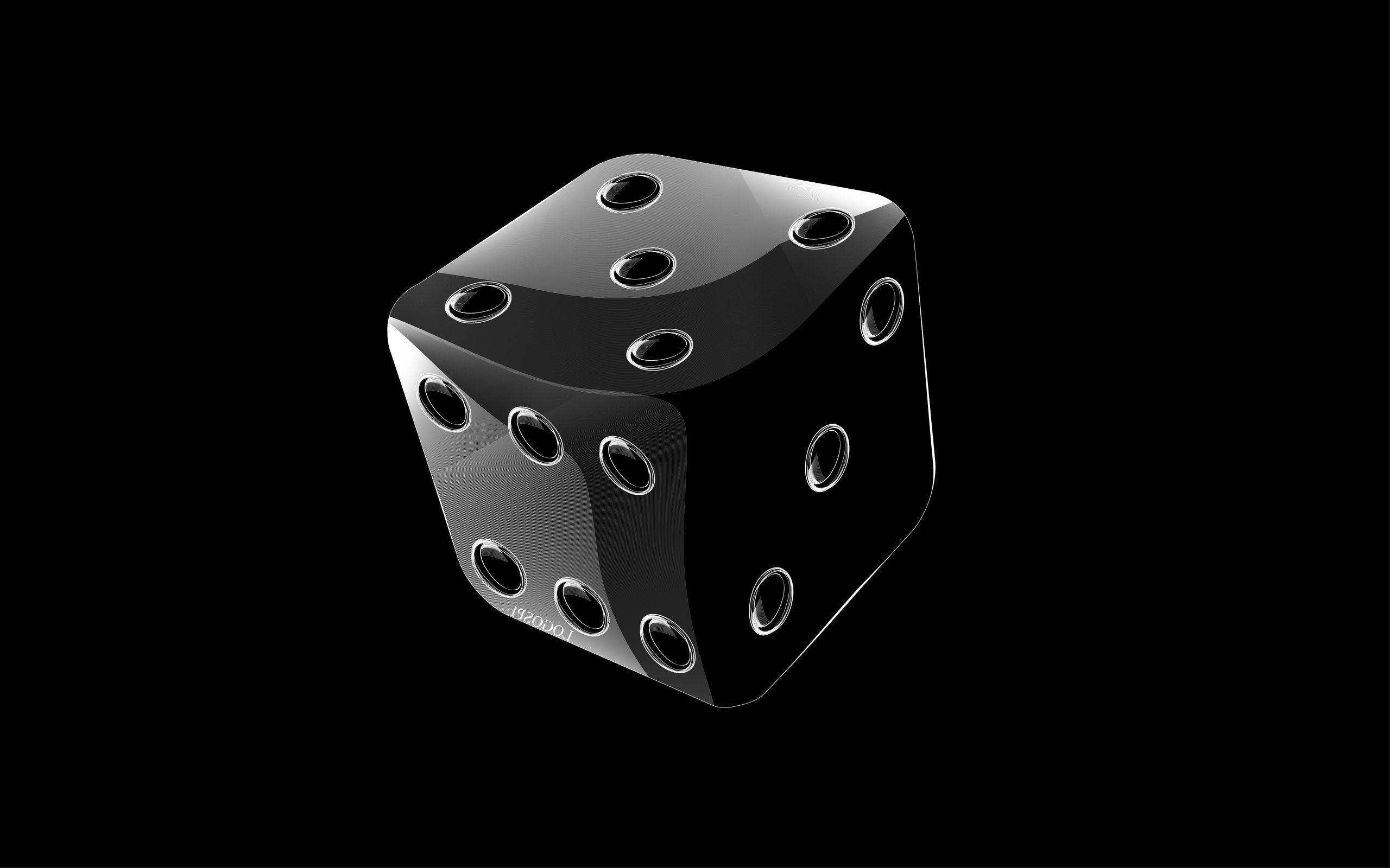 تاس سیاه باحال والپیپر