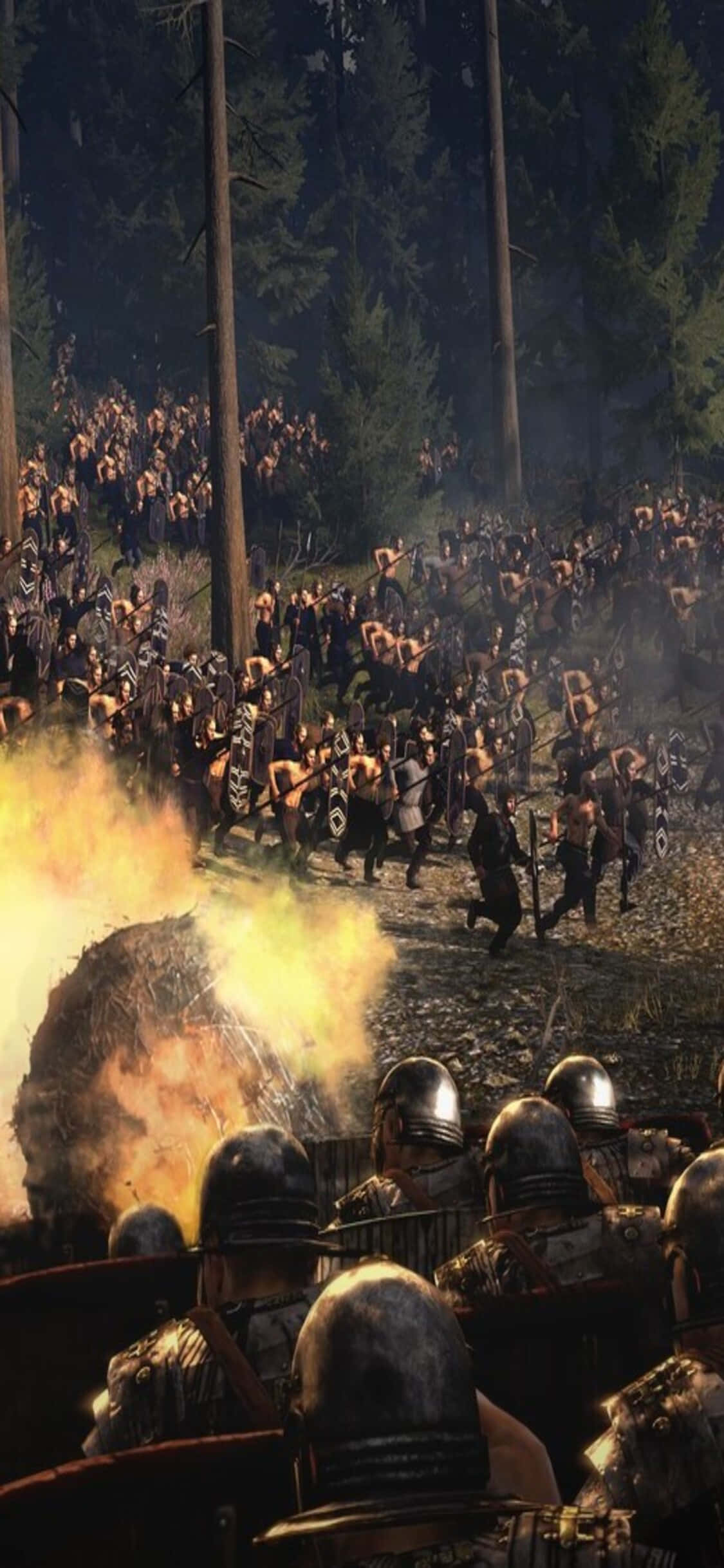 تجربه هیجان Total War: Rome II روی آیفون XS خود والپیپر