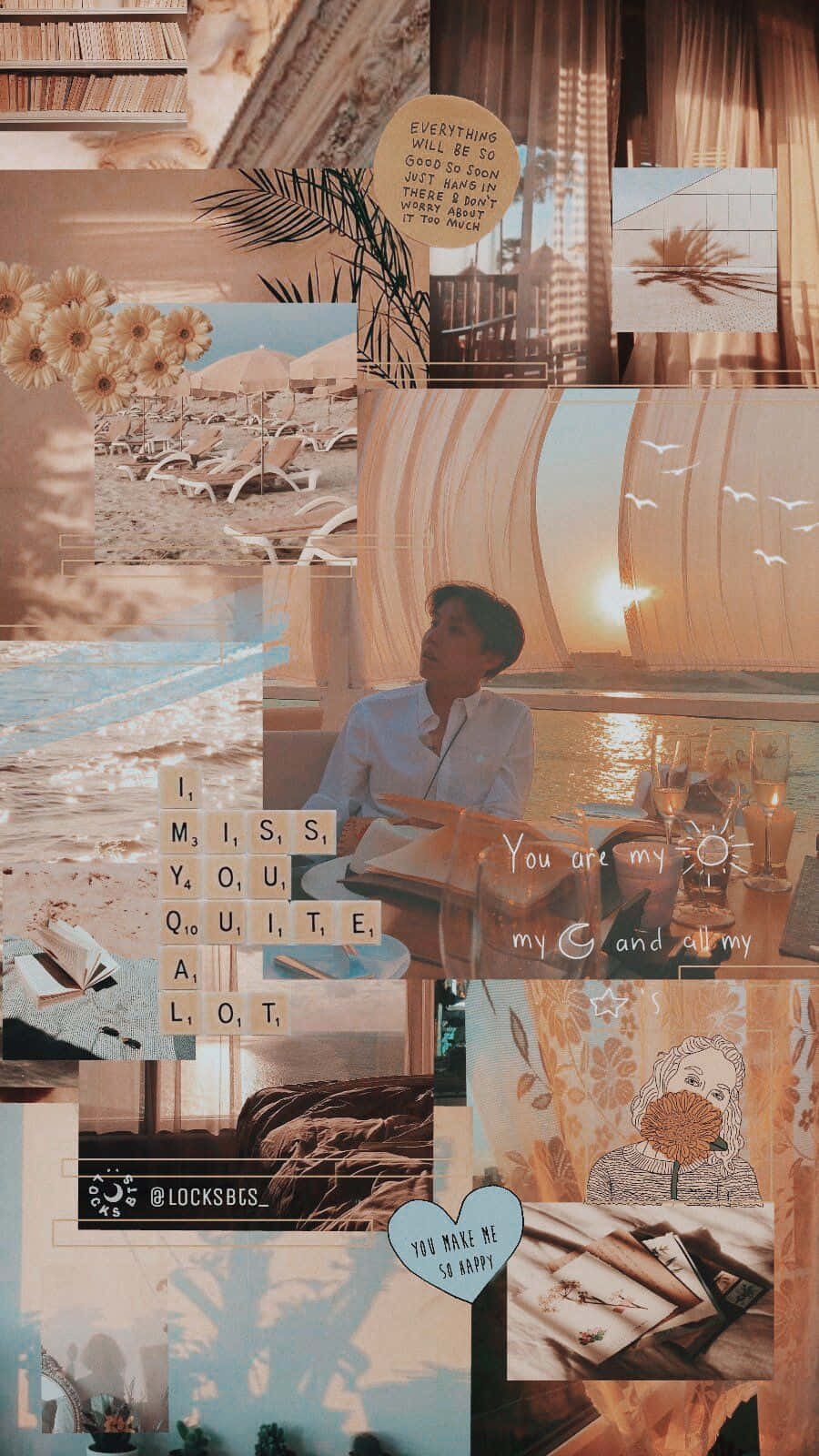 تصاویر زیبای قهوه‌ای روشن والپیپر