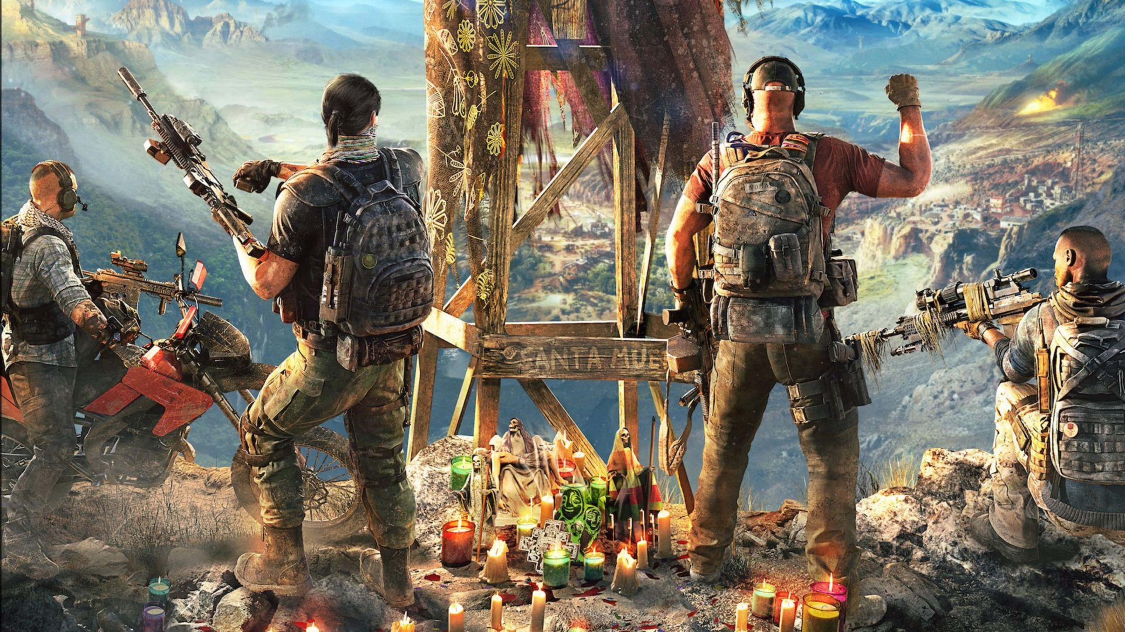 تصاویر صحنه بازی ویدیویی Ghost Recon Wildlands با کیفیت 4K والپیپر
