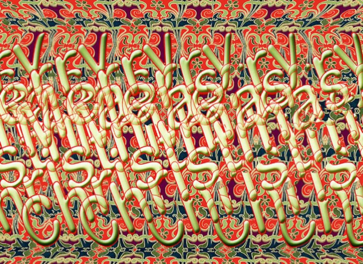 تصاویر سه‌بعدی Magic Eye — آبستره والپیپر