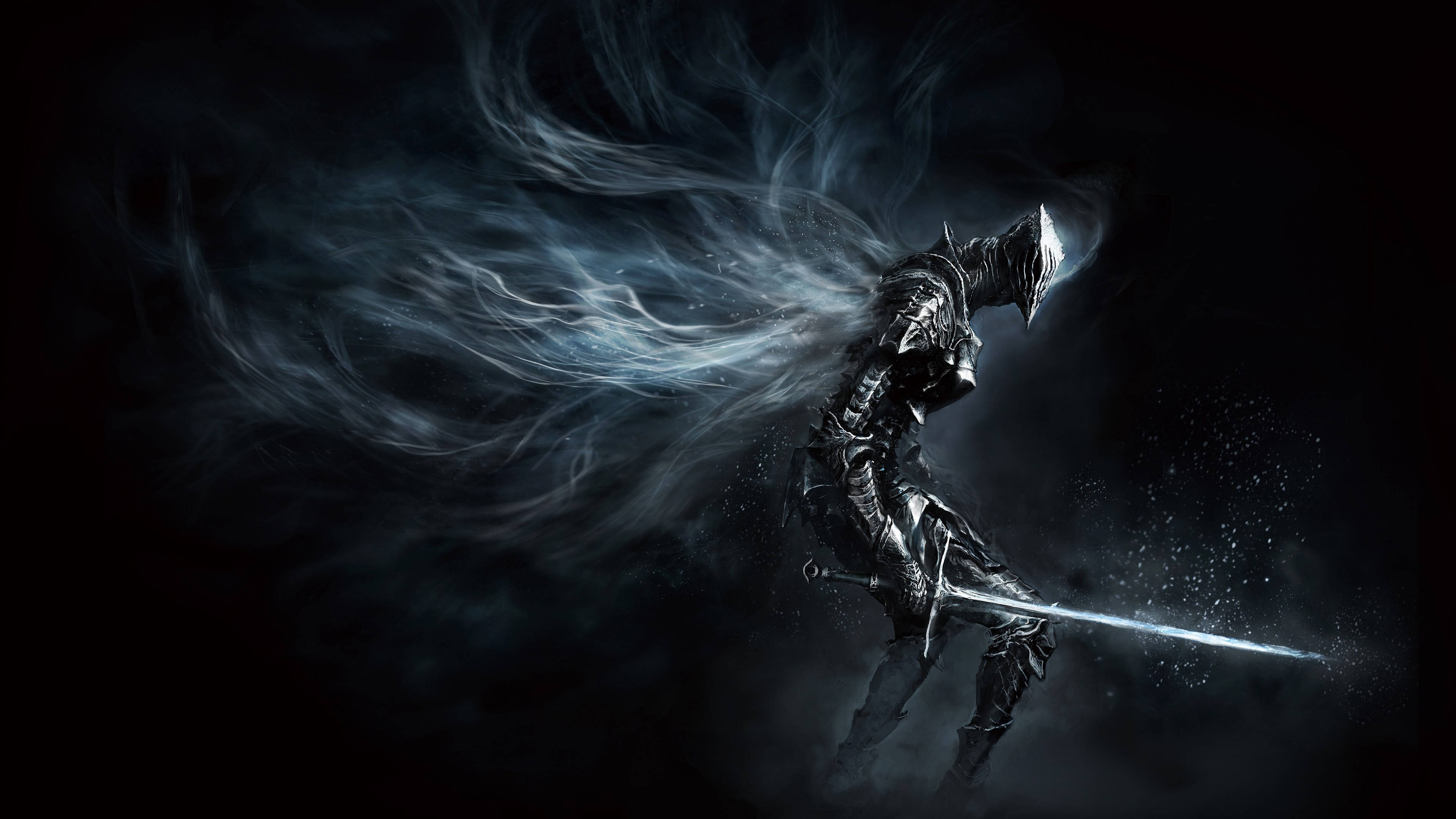تصویر زمینه متحرک 4K از بازی Dark Souls والپیپر