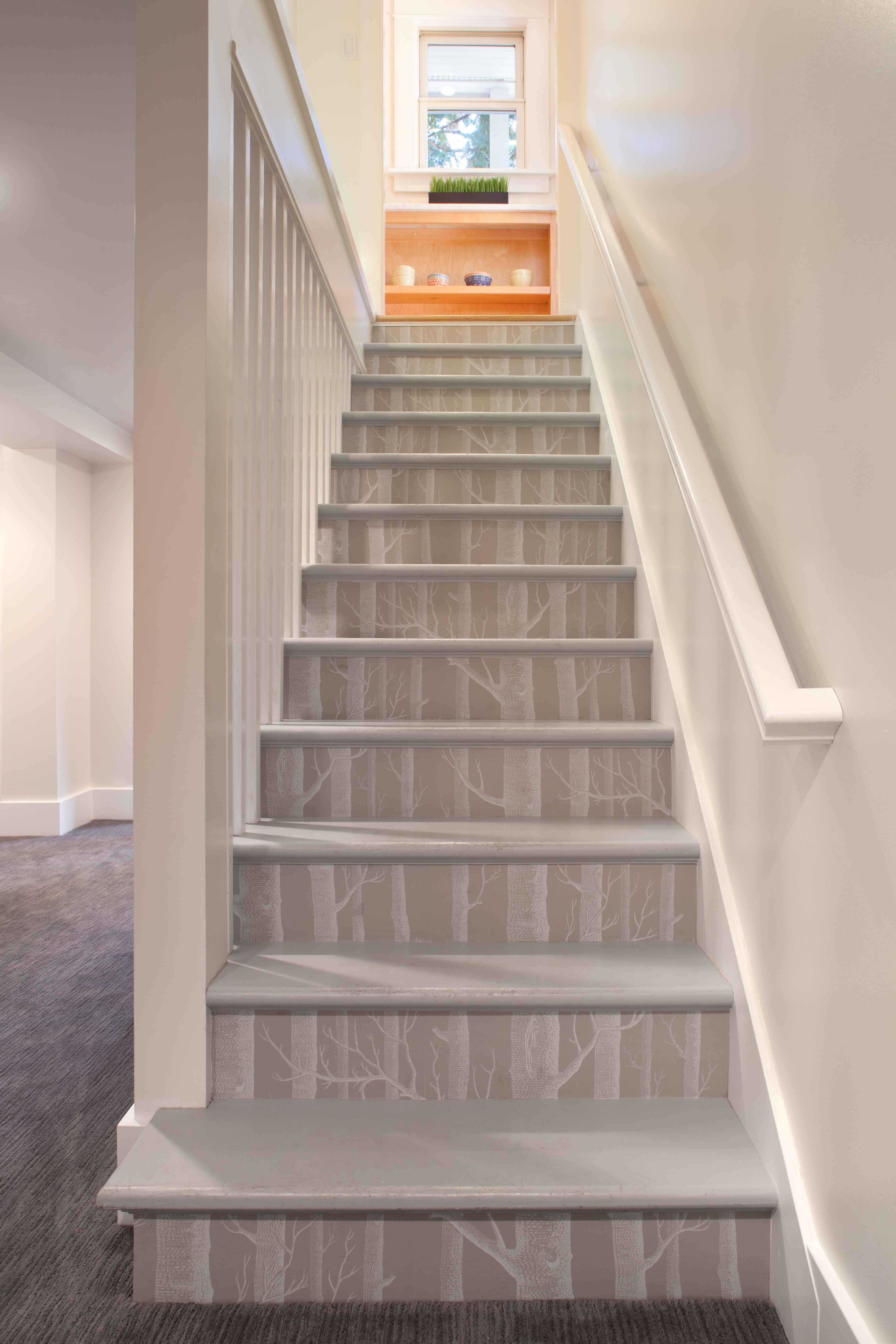 تصویر مینیمال از پله‌ها والپیپر