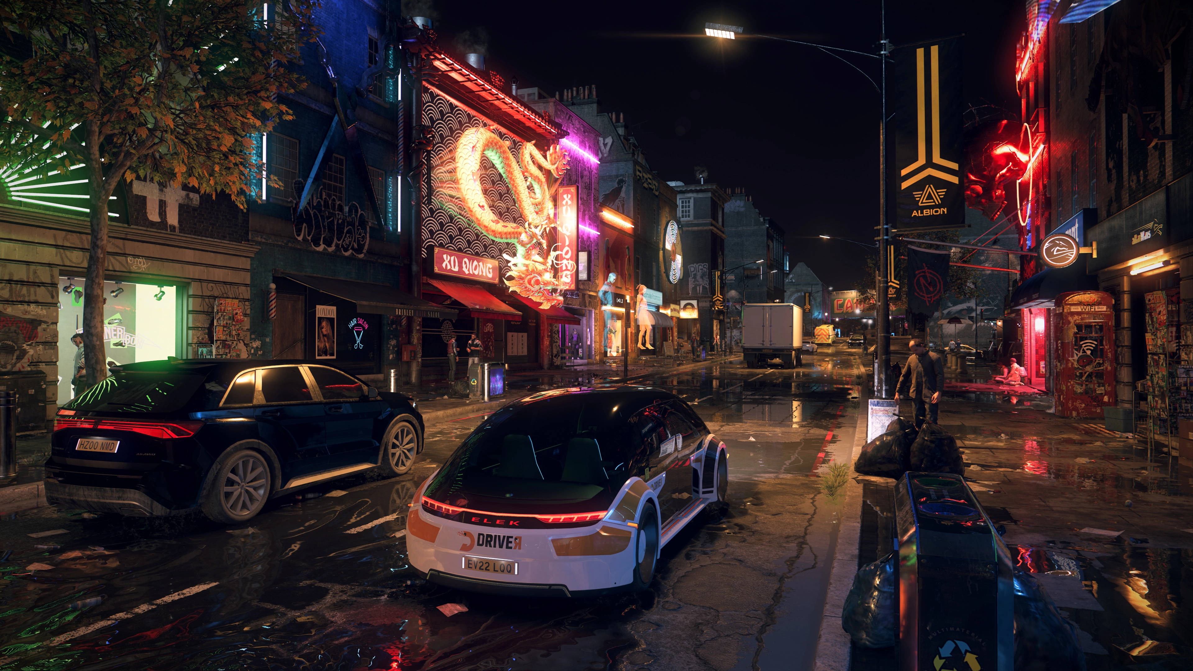 جاده Watch Dogs 8K گیمینگ والپیپر
