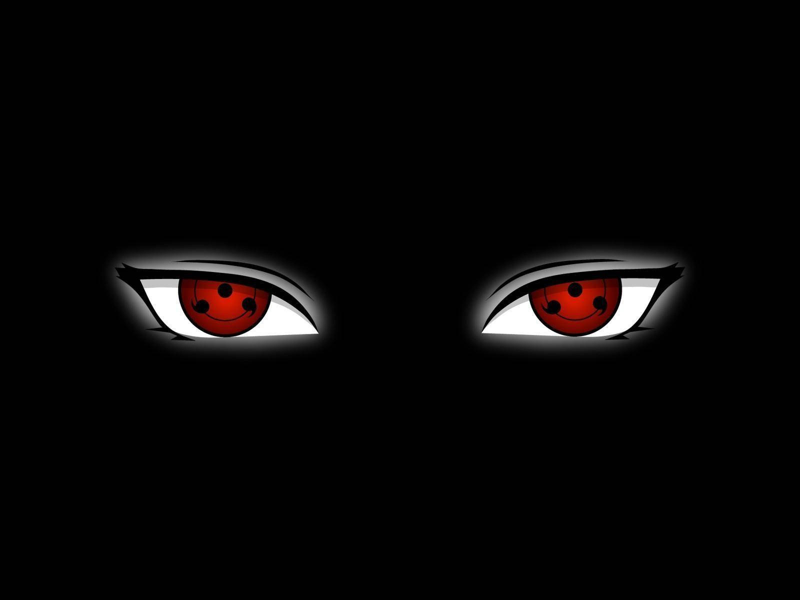 جفت چشم های Sharingan ایتاچی والپیپر