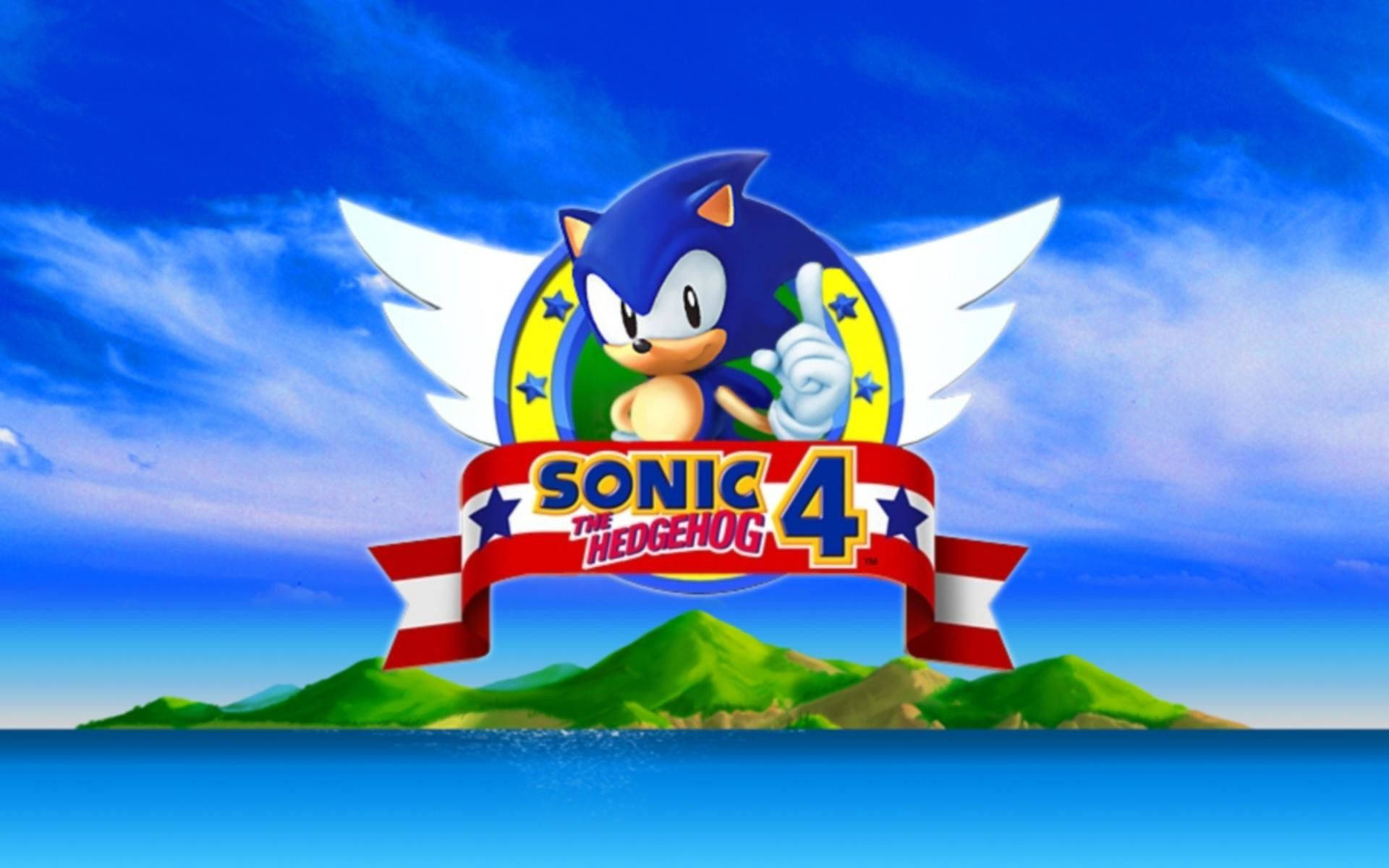 تصویر زمینه HD جلد بازی پلتفرمی Sonic the Hedgehog 4 — سونیک والپیپر