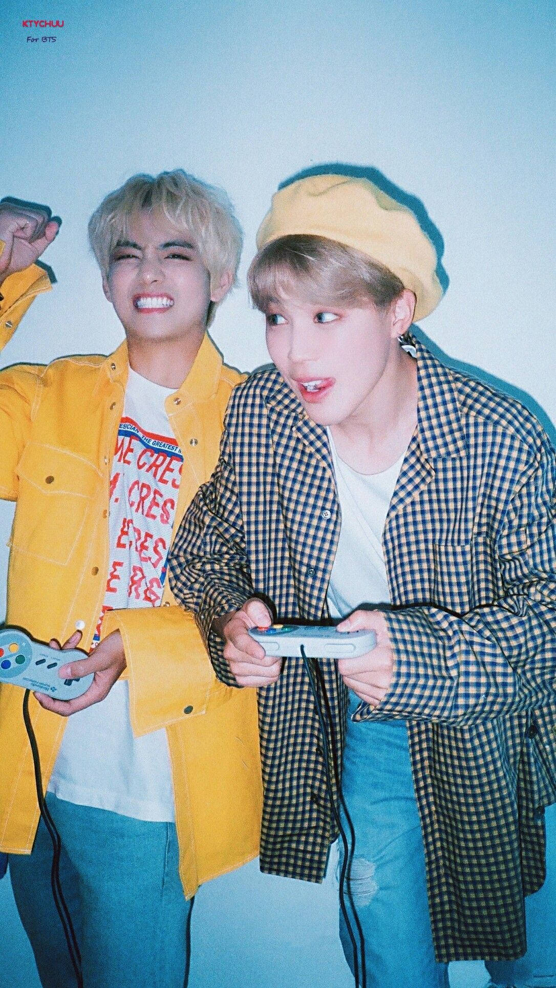 جیمین و وی از BTS 2020 والپیپر