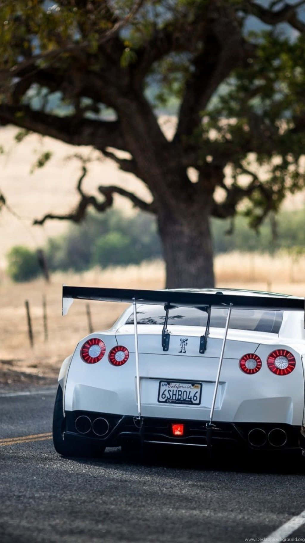 خودروی اسپورت GTR R35 والپیپر