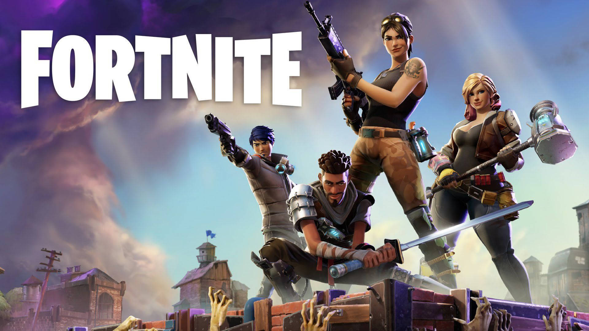 چهار شخصیت آخر بازمانده فورتنایت در حالت سیو د ورلد با کیفیت HD