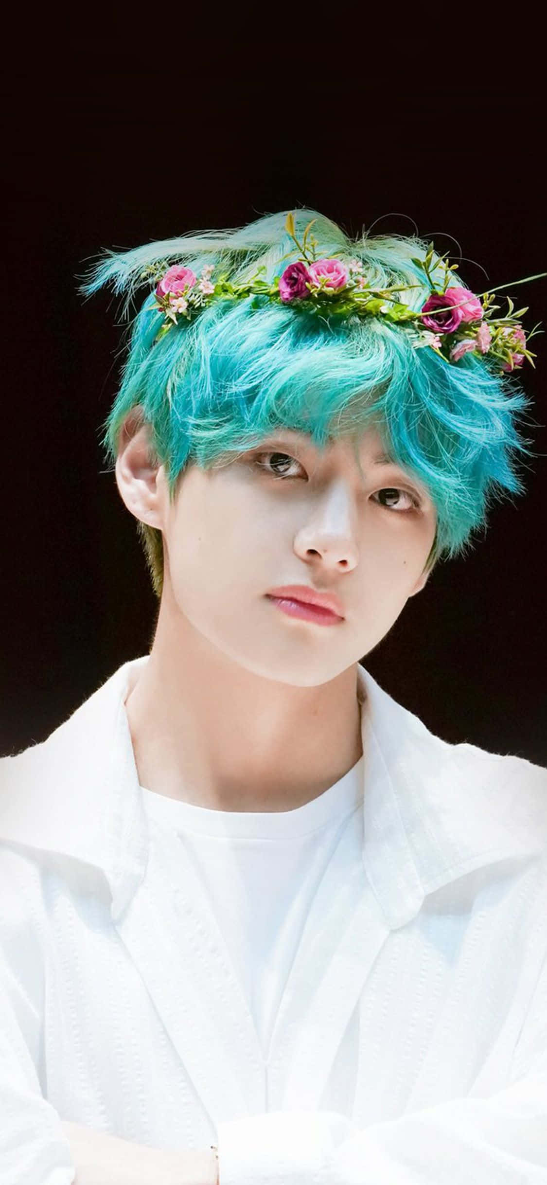 درخشش شادی و اعتماد به نفس جوانانه وی از گروه BTS والپیپر