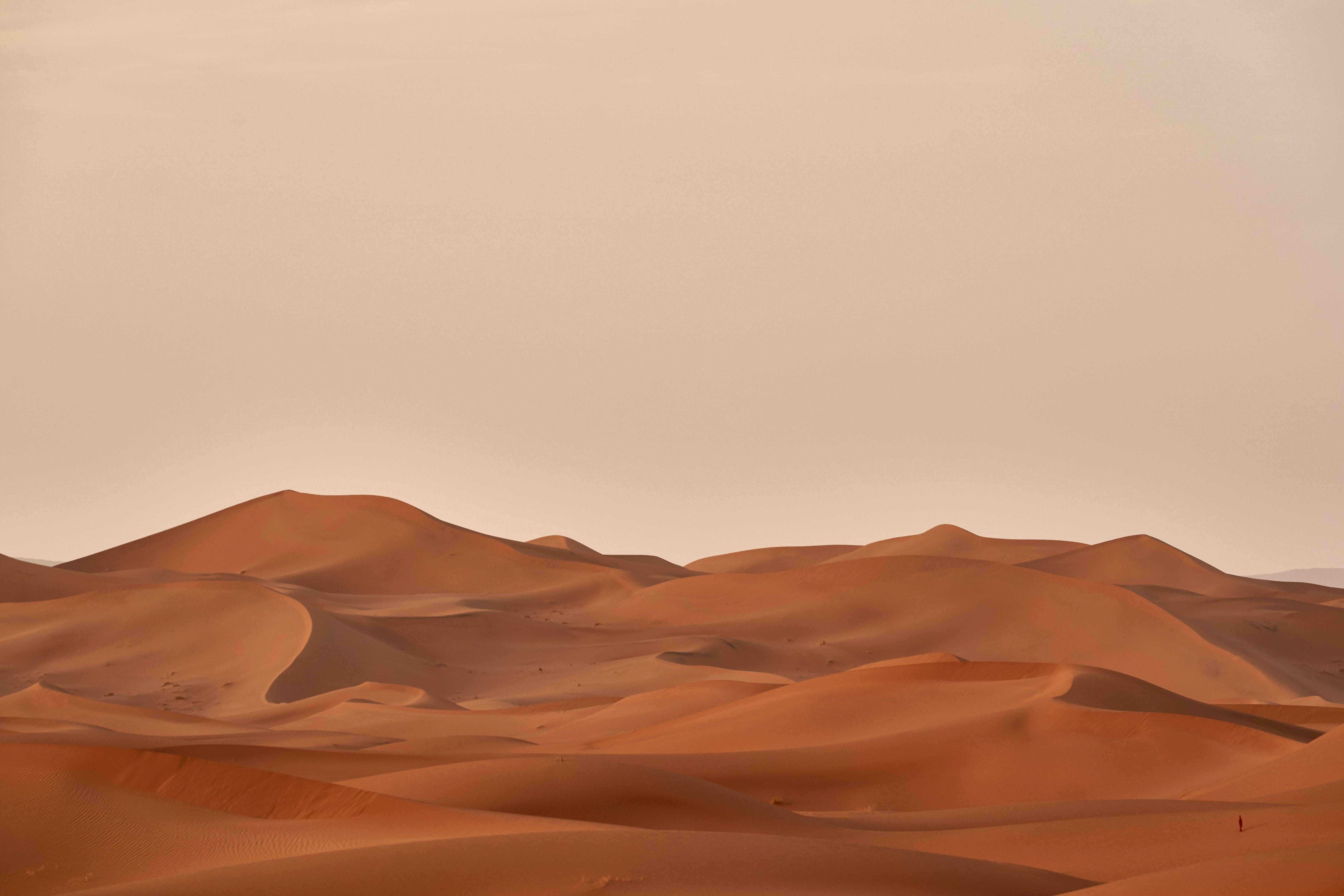 دسکتاپ زیبایی شناسی بژ بیابانی والپیپر