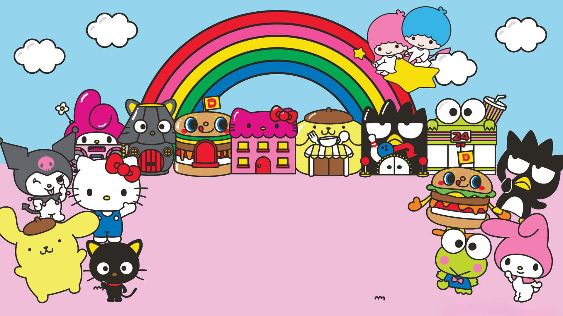 والپیپر سانریو — Sanrio گیف والپیپر