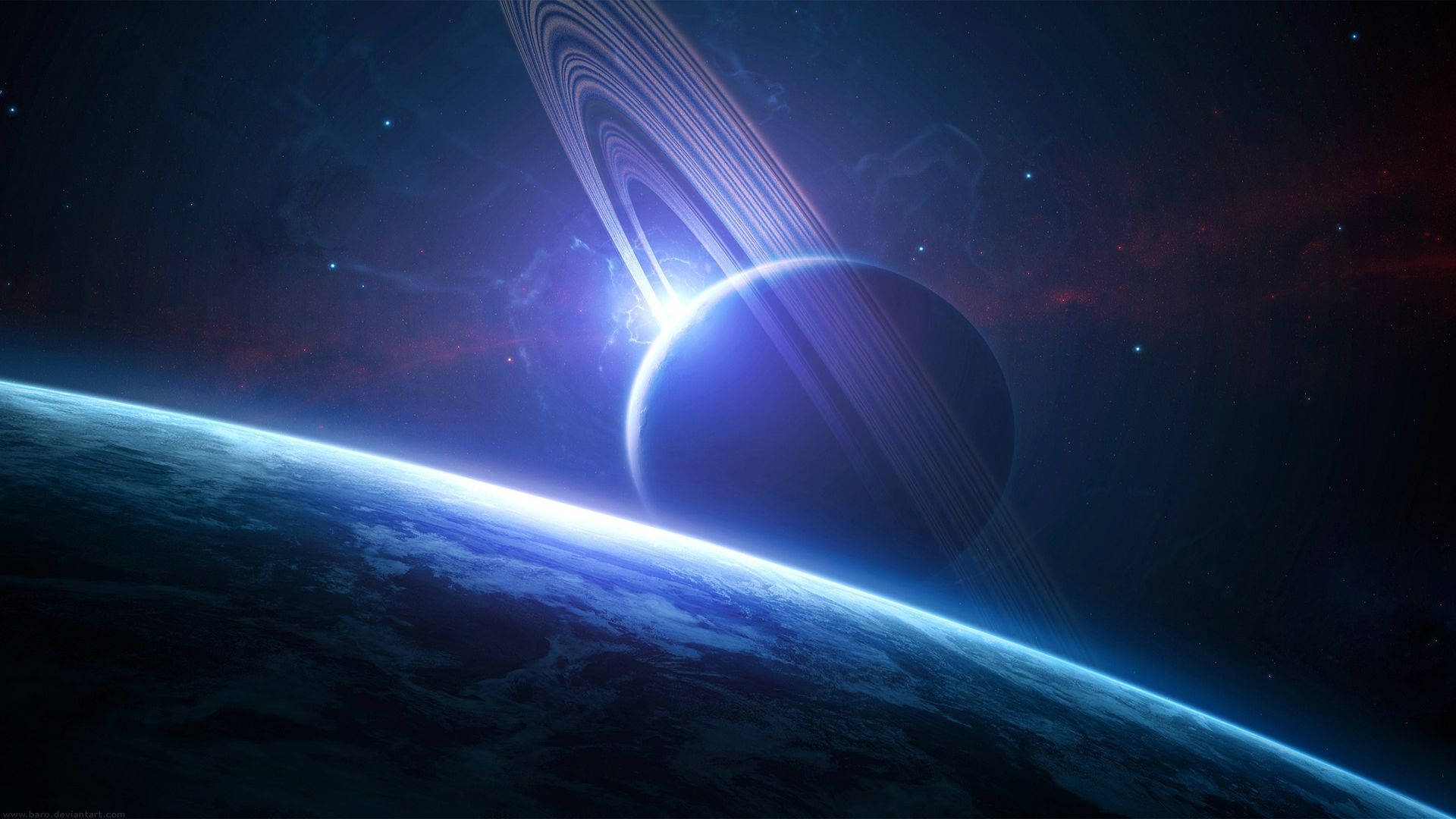1920x1080 HD فضا — فضا والپیپر