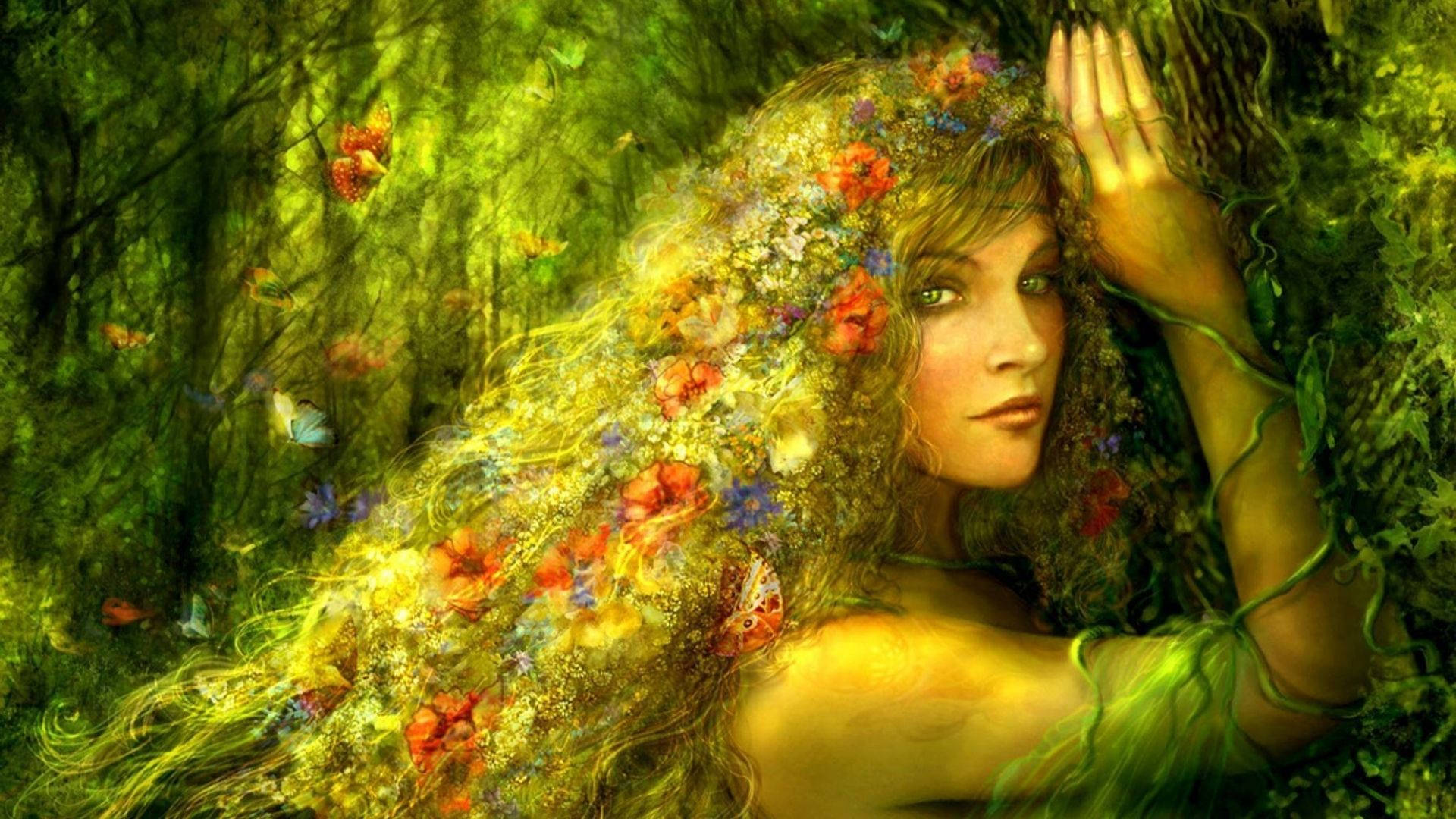 زیبایی باشکوه پری والپیپر