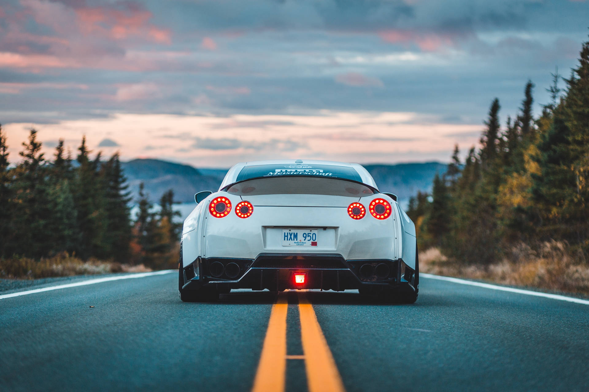 خودروی نیسان GT-R با وضوح 4K و طراحی زیبا — ماشین 4K گیف والپیپر