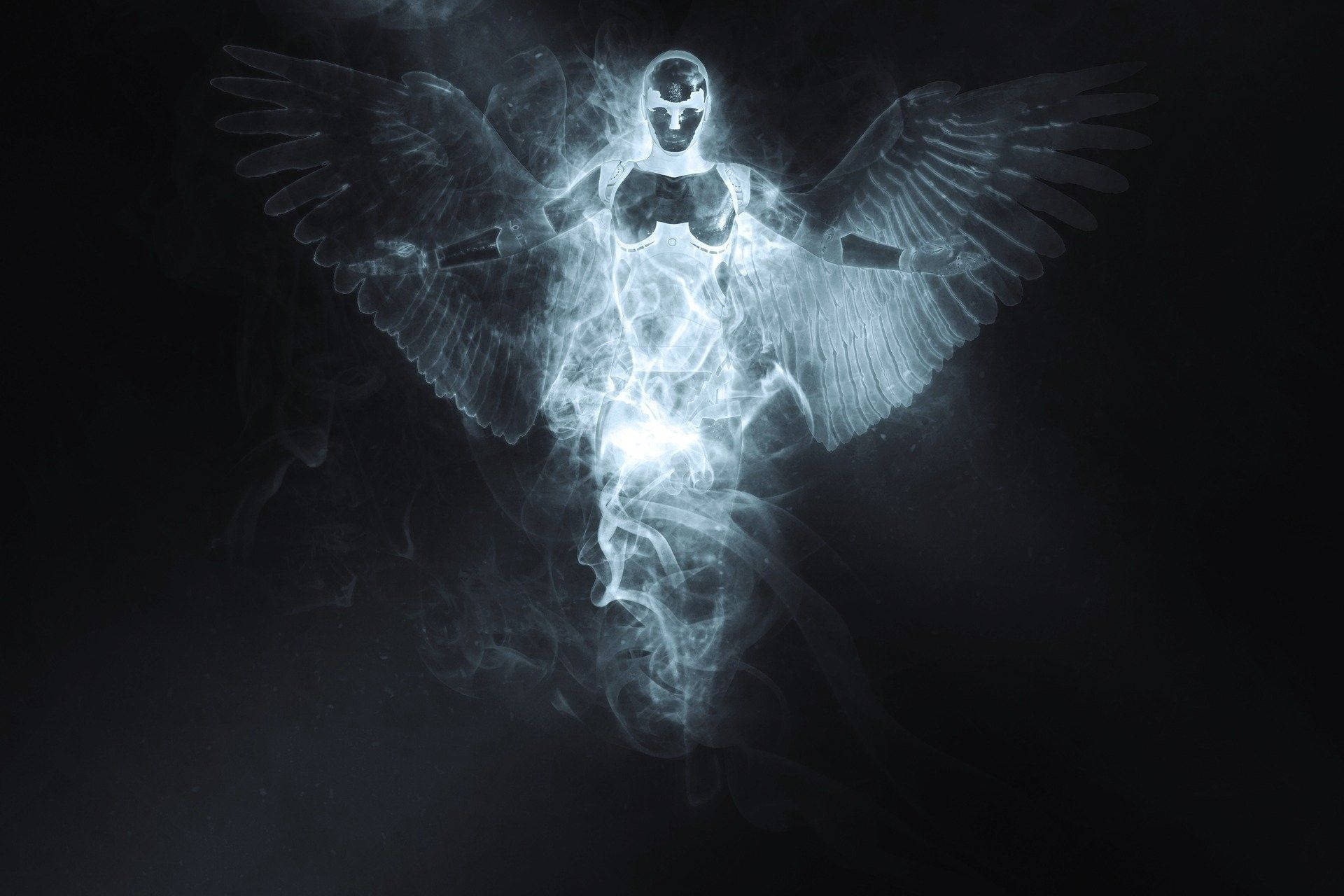 زیبایی معنوی فرشته میکائیل والپیپر