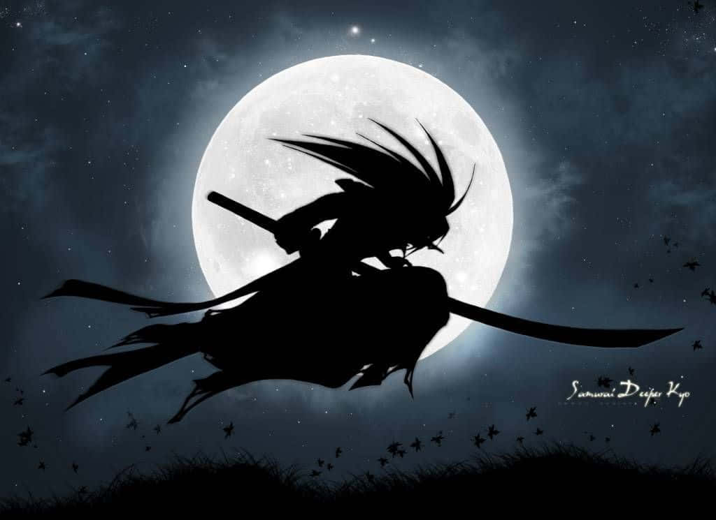 سامورایی انیمه چشمهای شیطان کیو والپیپر