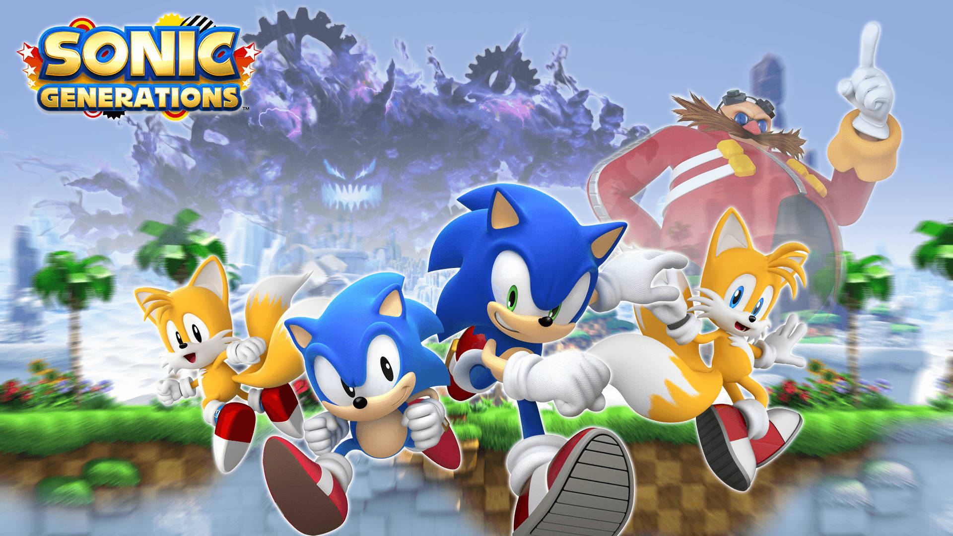 تصویر زمینه HD بازی پلتفرمی Sonic Generations — سونیک والپیپر