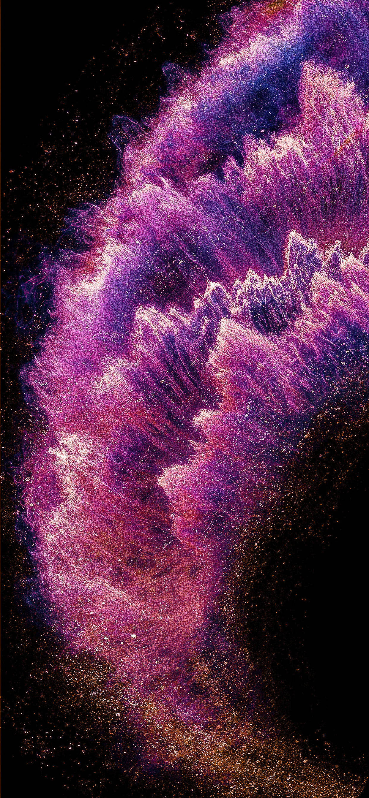 سیاه AMOLED رنگارنگ والپیپر